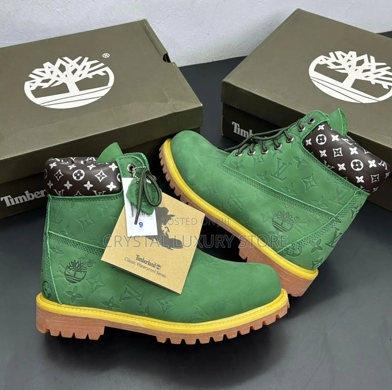 Timberlandx Louis Vuitton Quality Luxury Men Boot