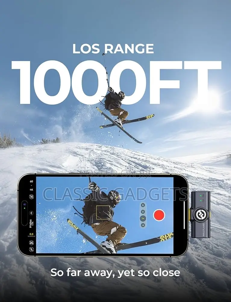 Hollyland Lark M2 Wireless Lavalier Microphone for Camera and Phones