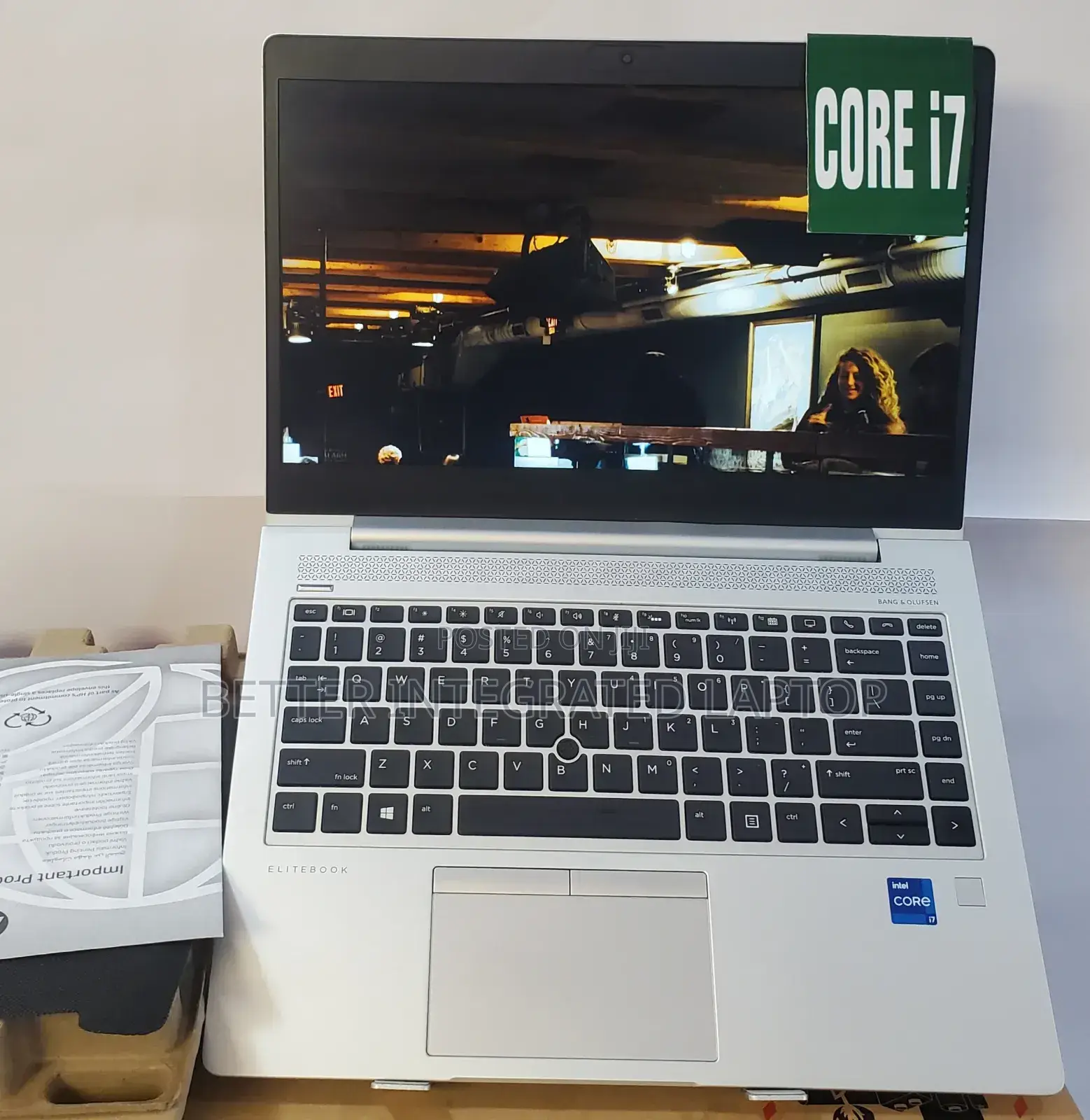 New Laptop HP Compaq 8440p 8GB Intel Core I7 SSD 512GB