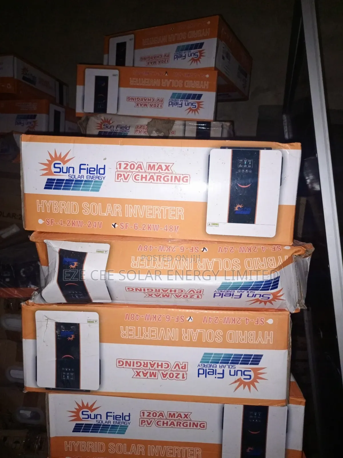 6.2kva Sunfield Hybrid Inverters