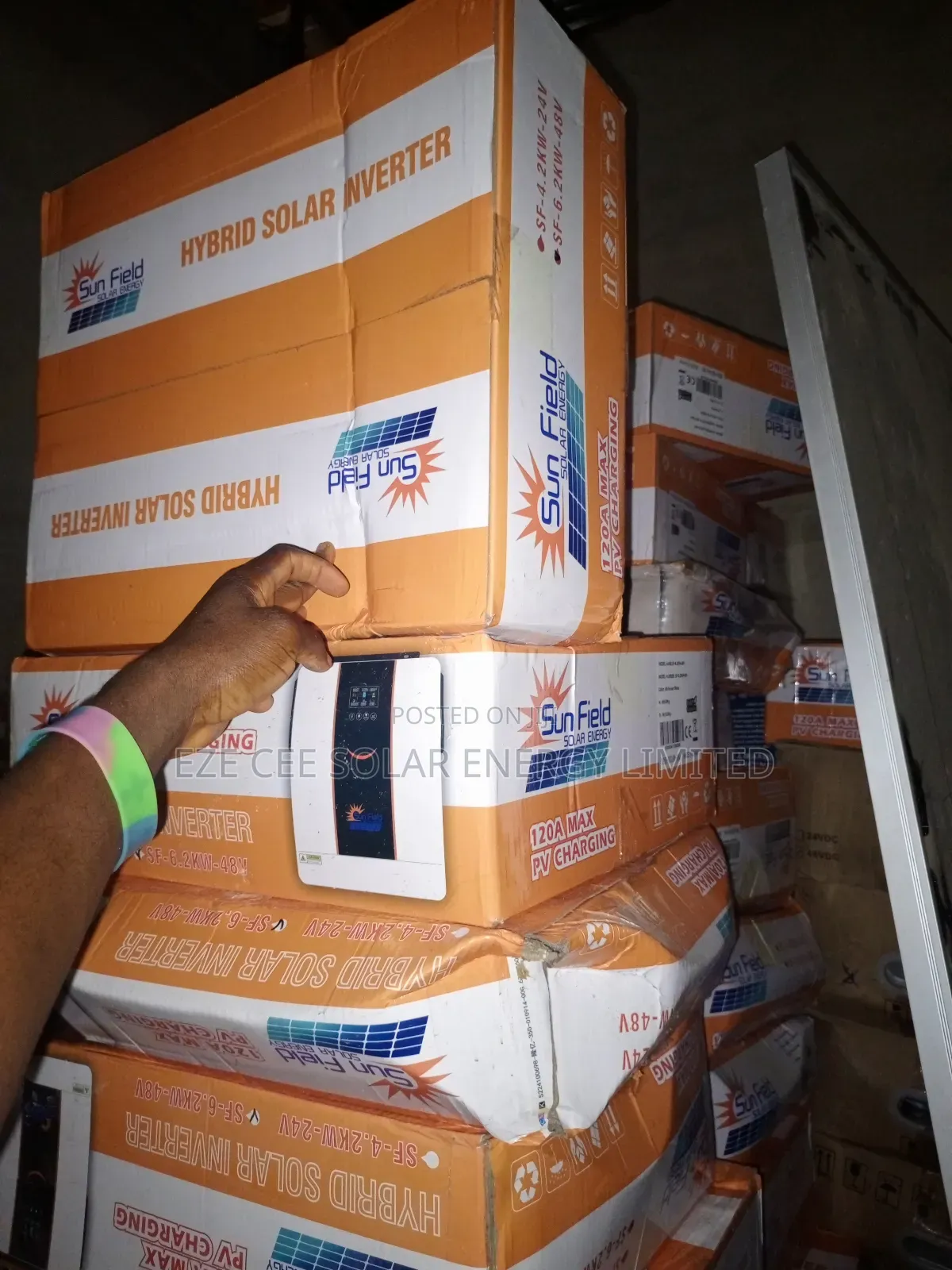 6.2kva Sunfield Hybrid Inverters