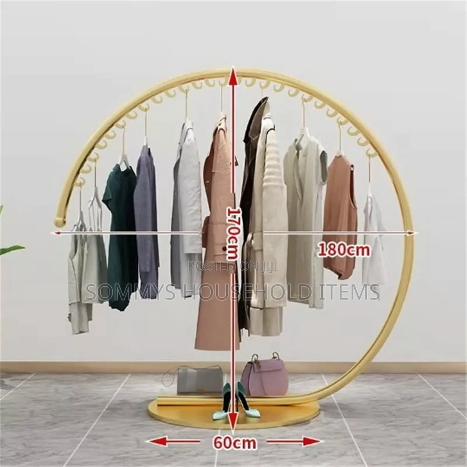 High Quality Gold Cloth Rack / Cloth Hanger