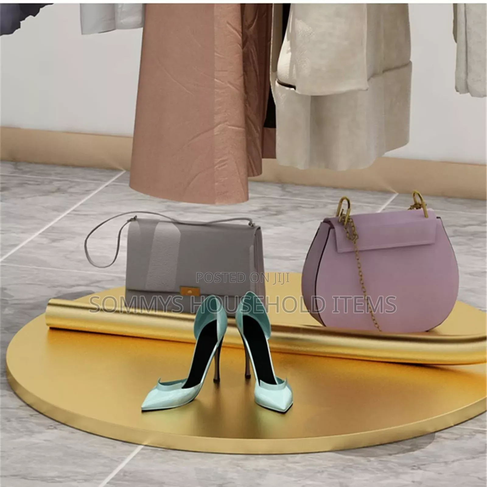 High Quality Gold Cloth Rack / Cloth Hanger