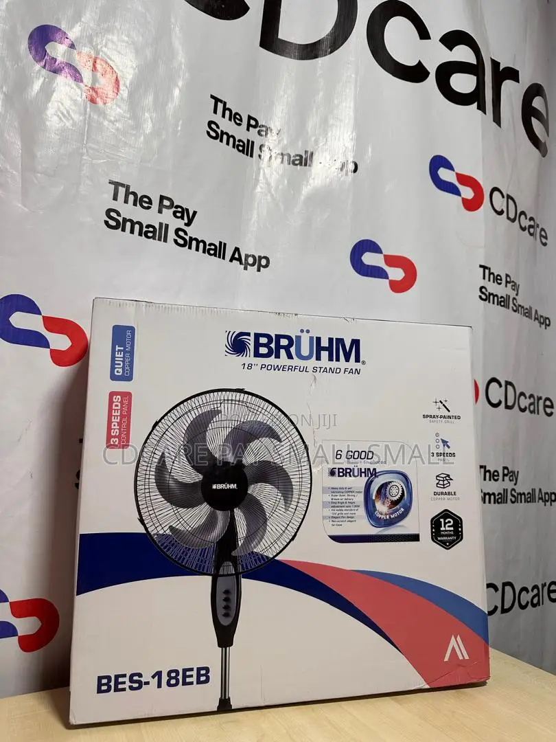 Pay Small Small Bruhm 18'' Standing Fan On Cdcare.App