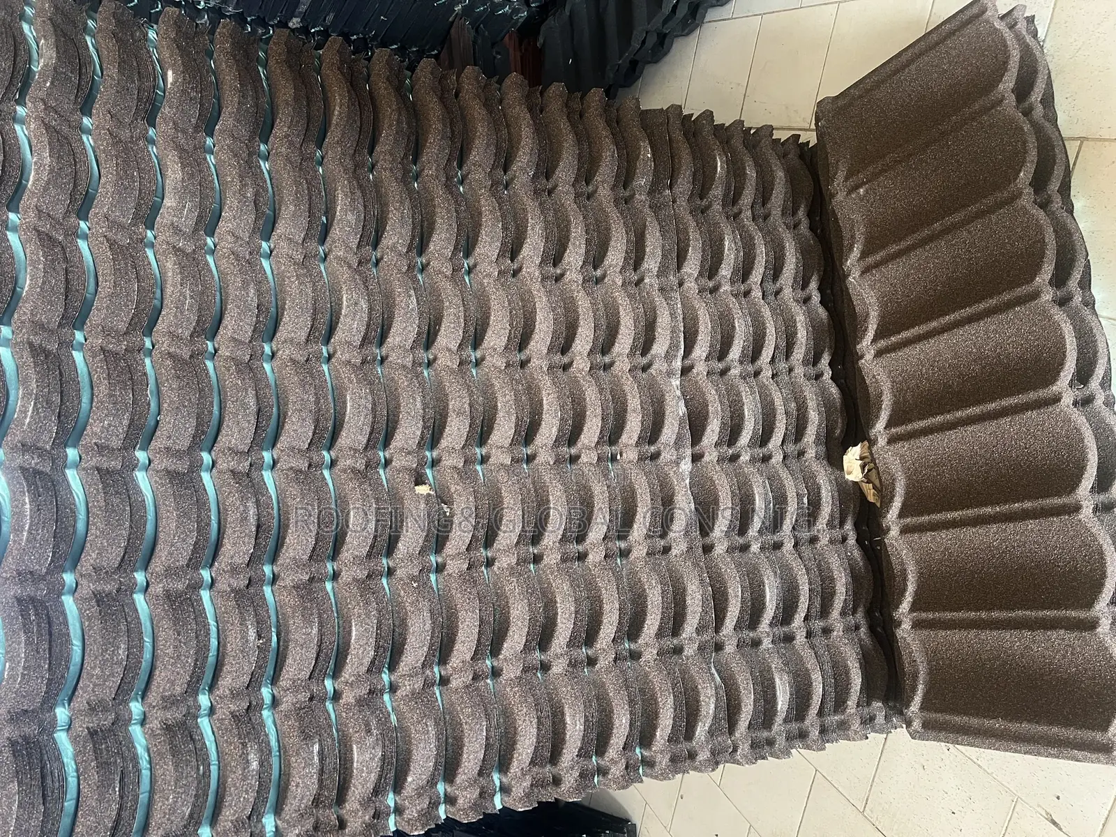 Coffee Brown Stone Coated Roofing Sheet