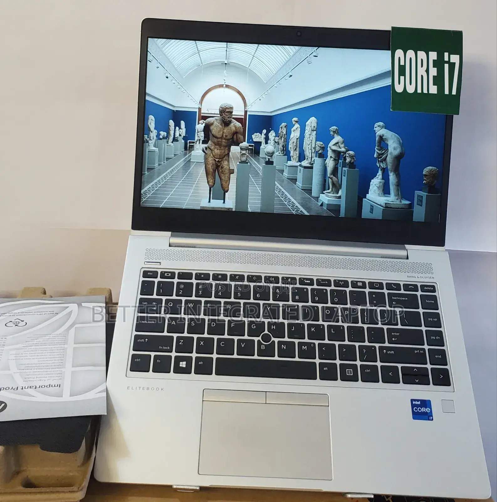 New Laptop HP EliteBook 8440w 8GB Intel Core I7 SSD 256GB