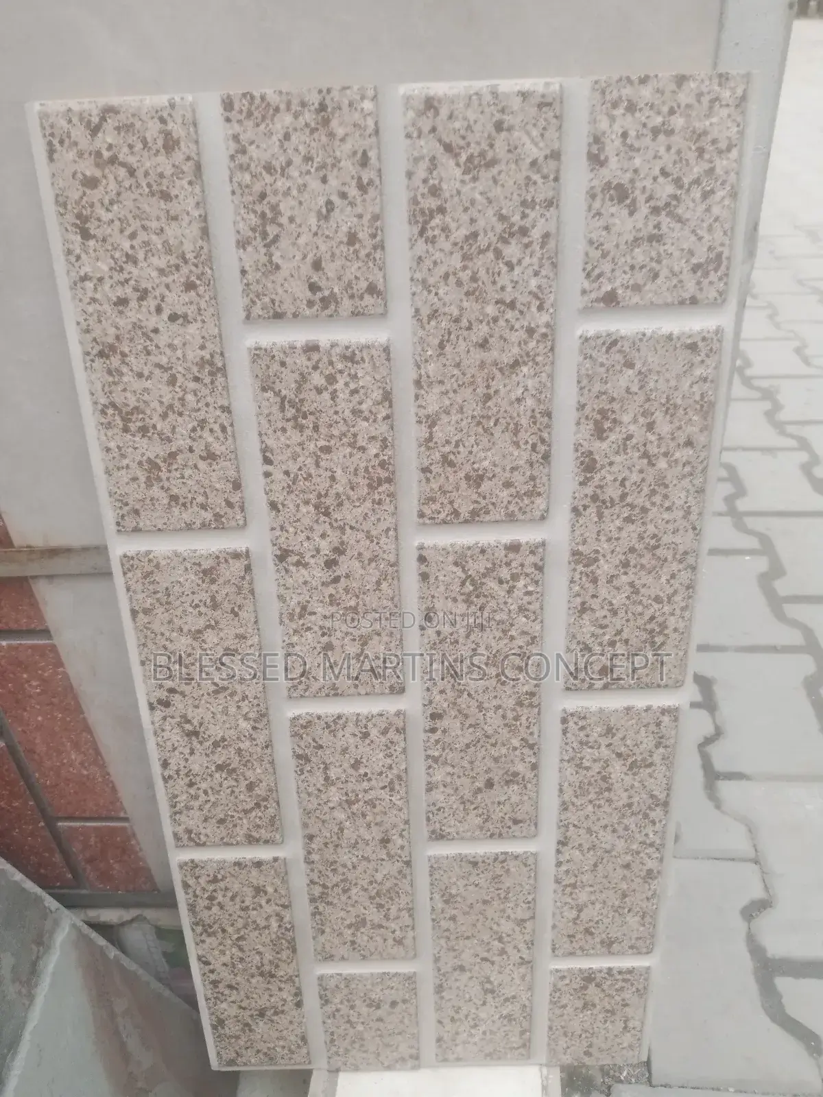 India Porcelain Inside/Outside Wall