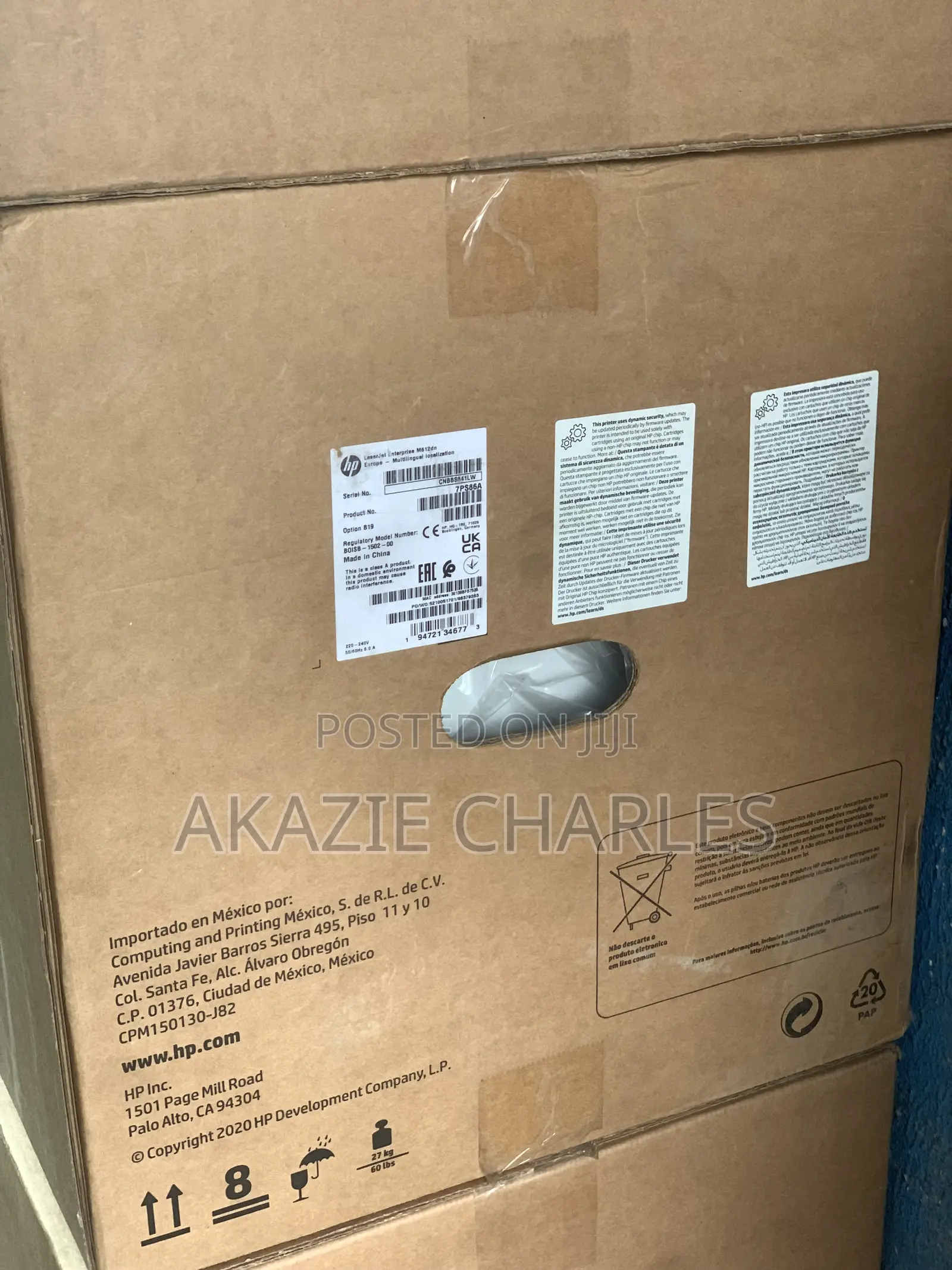 HP Laserjet Enterprise M612dn