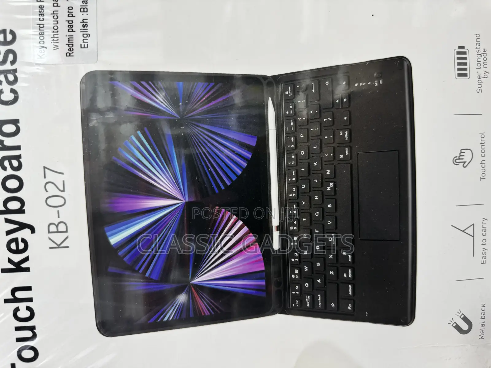 Keyboard Case With Backlight/Touchpad for Redmi Pad Pro 12.1 Inches