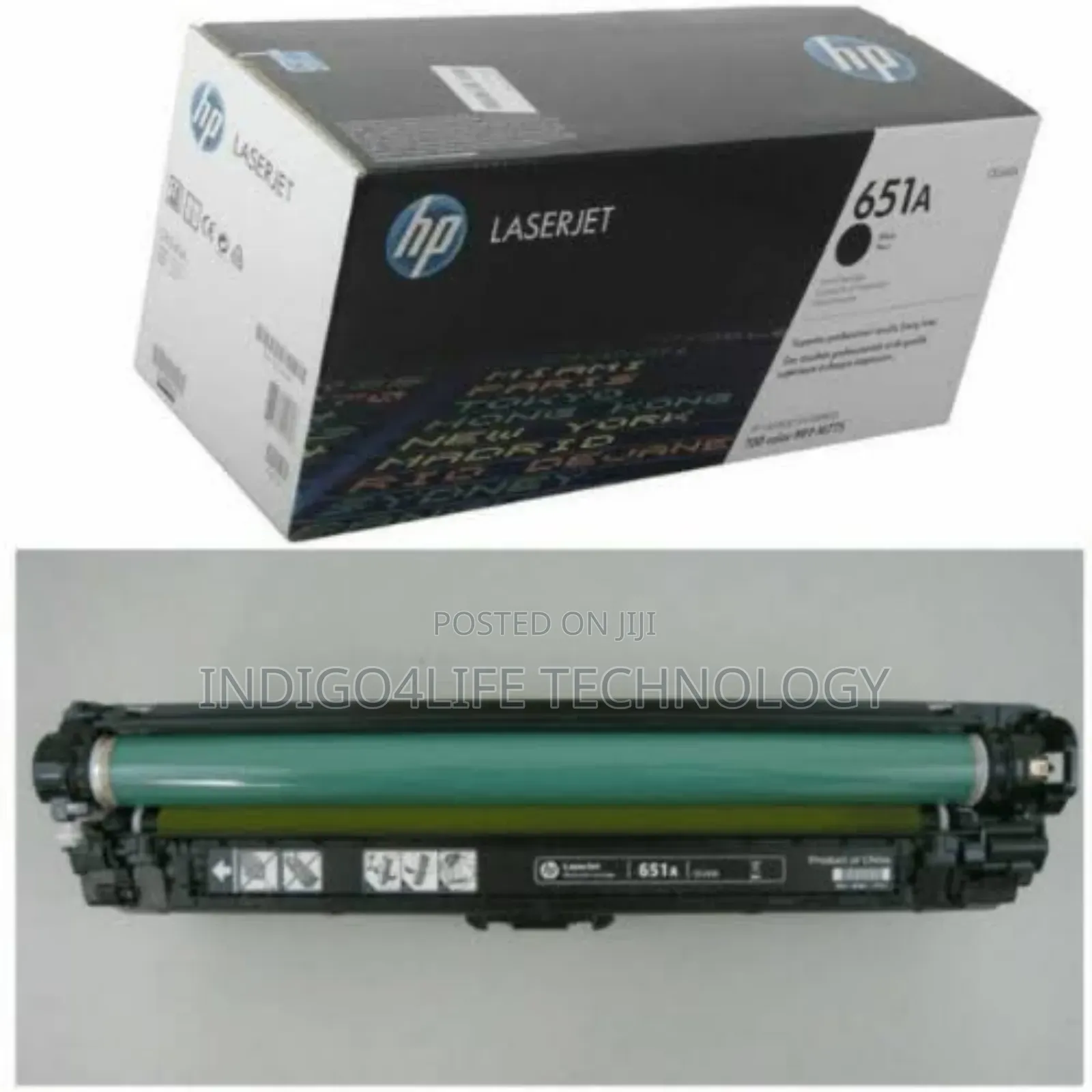 Hp 651a Laserjet Toner Black Magenta Cyan Yellow