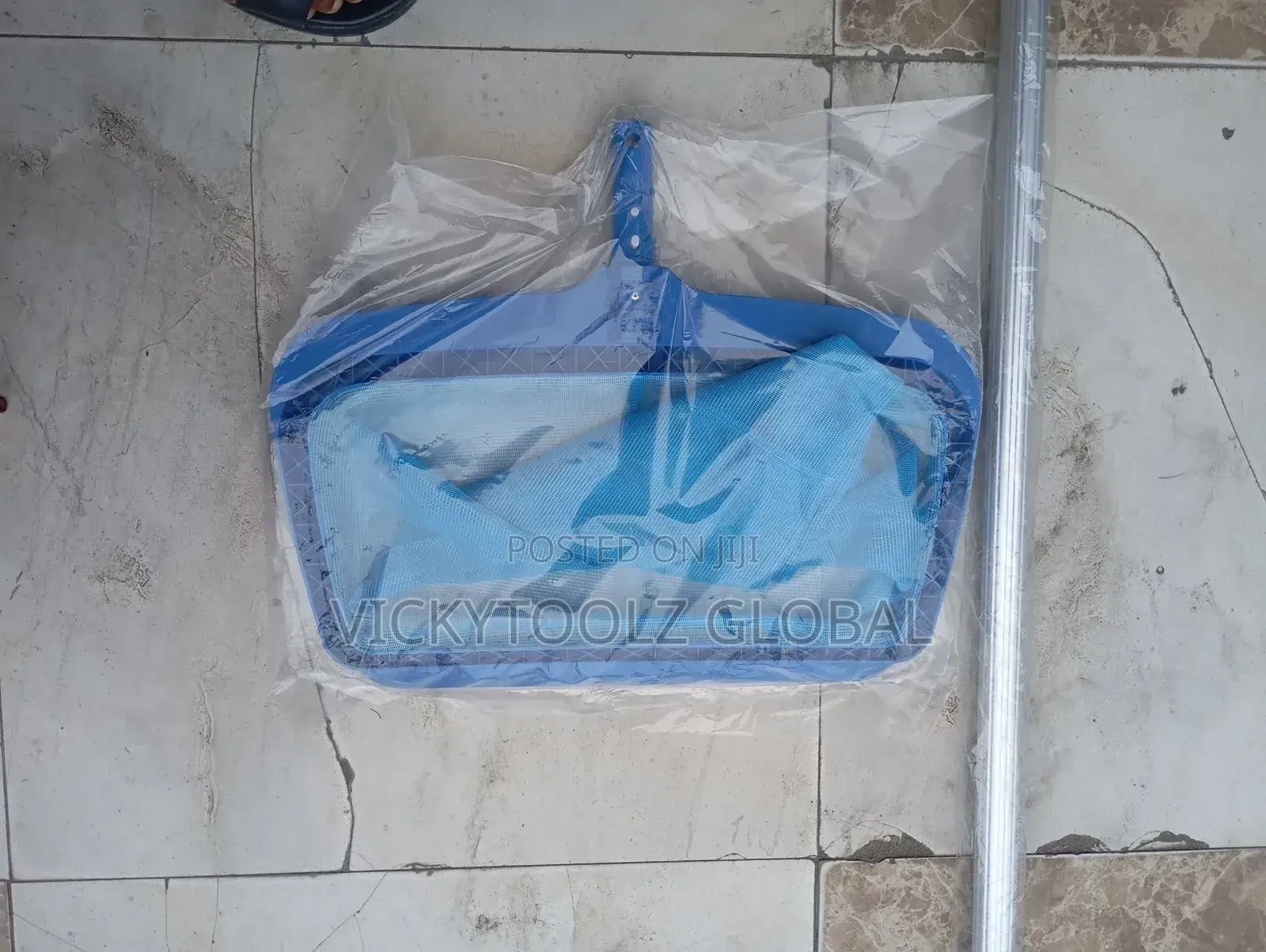 Swimming Pool Basket-Net Cleaner and Pole