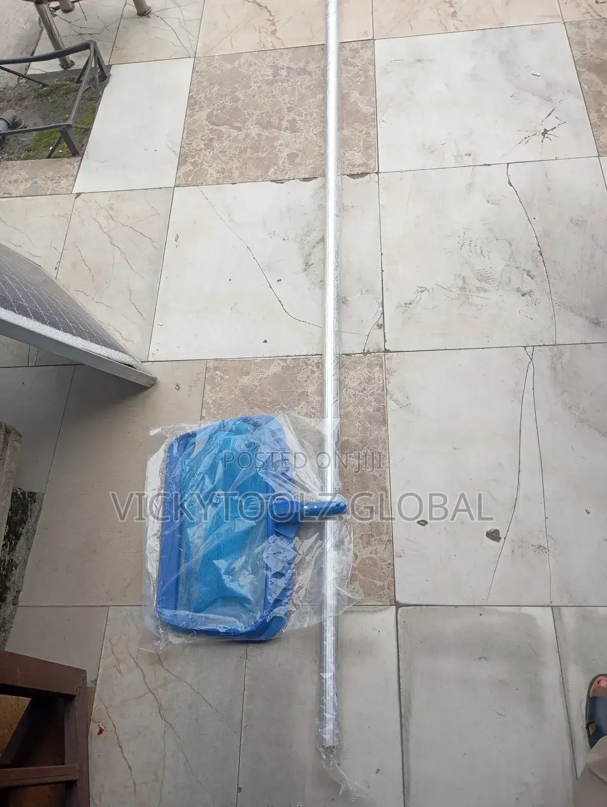 Swimming Pool Basket-Net Cleaner and Pole