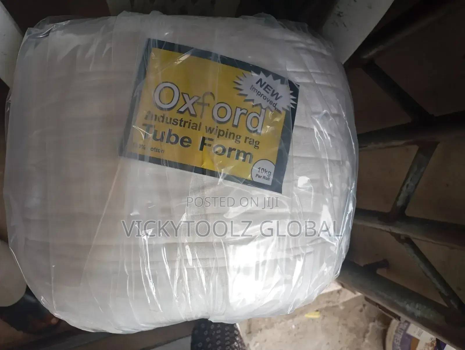 Industrial Wiping Rag Tube Form (10kg)