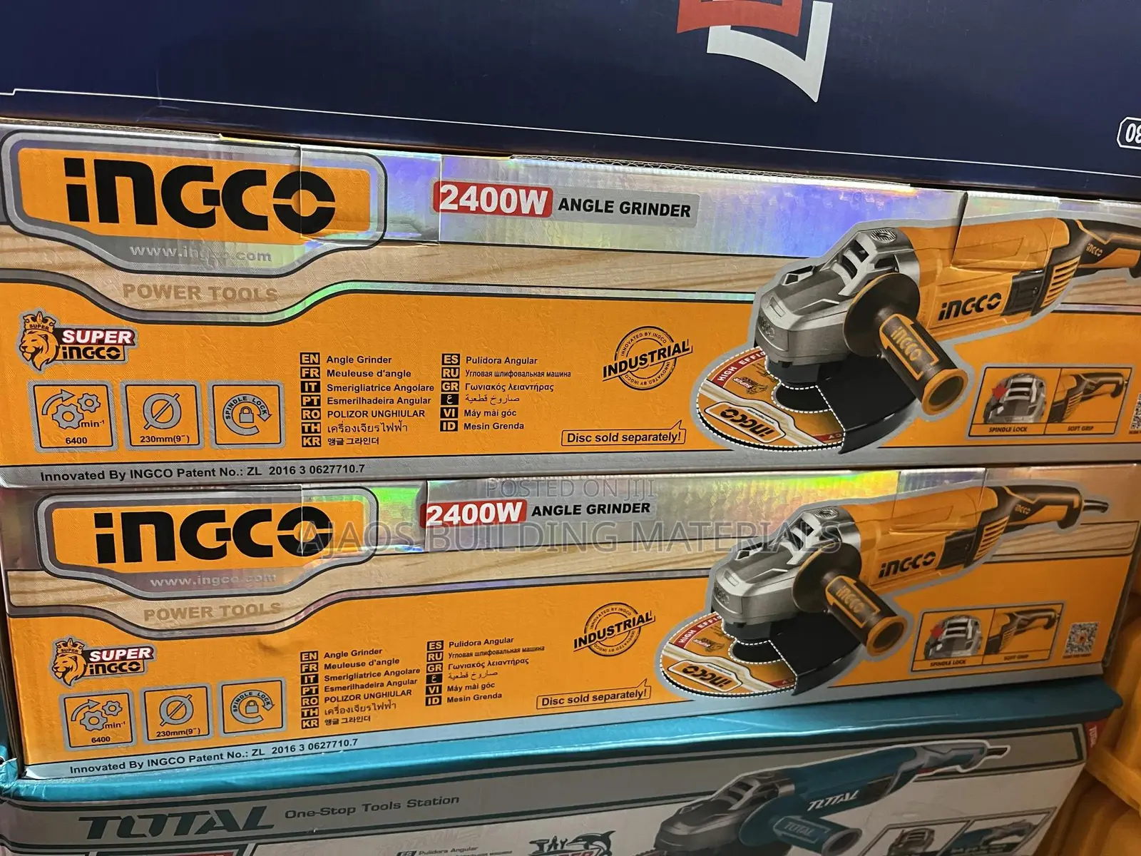 2400w Angle Grinder And