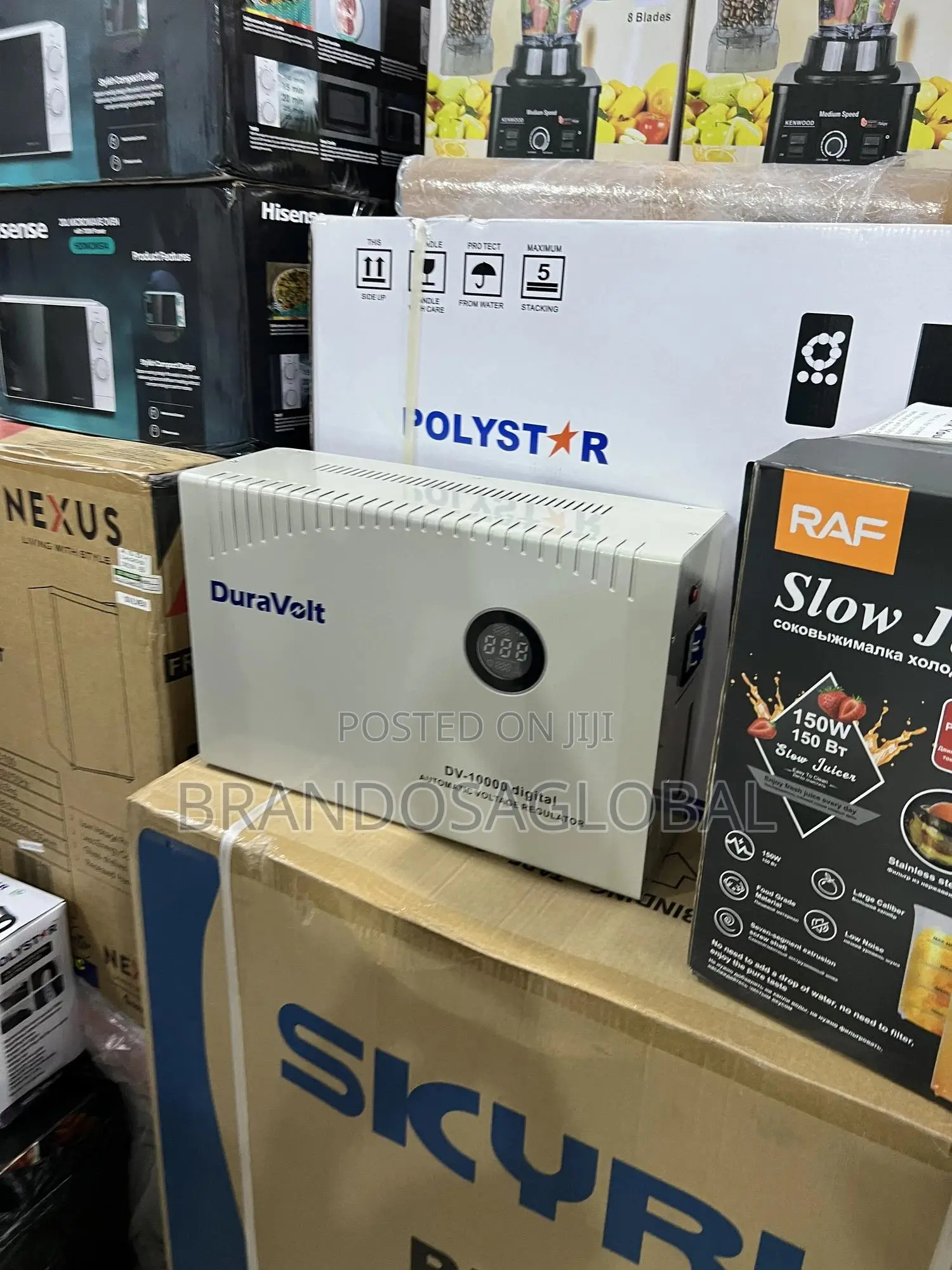 Duravolt 10kva Stabilizer – Digital, Wall Mounted, Reliable