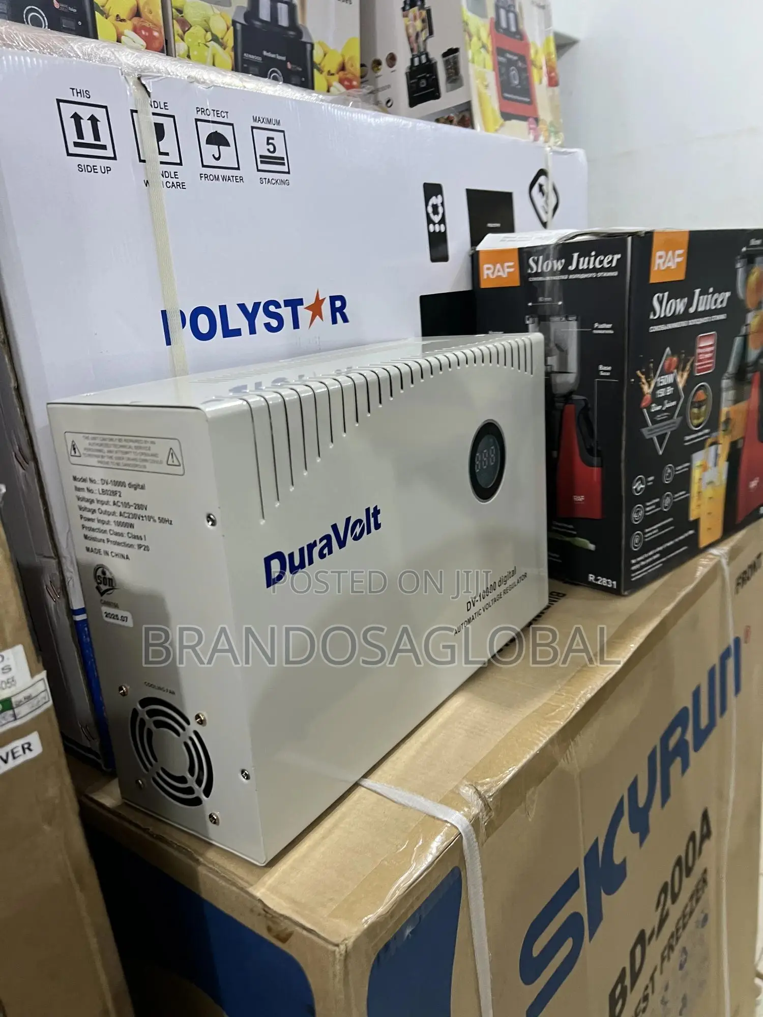 Duravolt Digital Stabilizer – 10,000w Heavy Duty