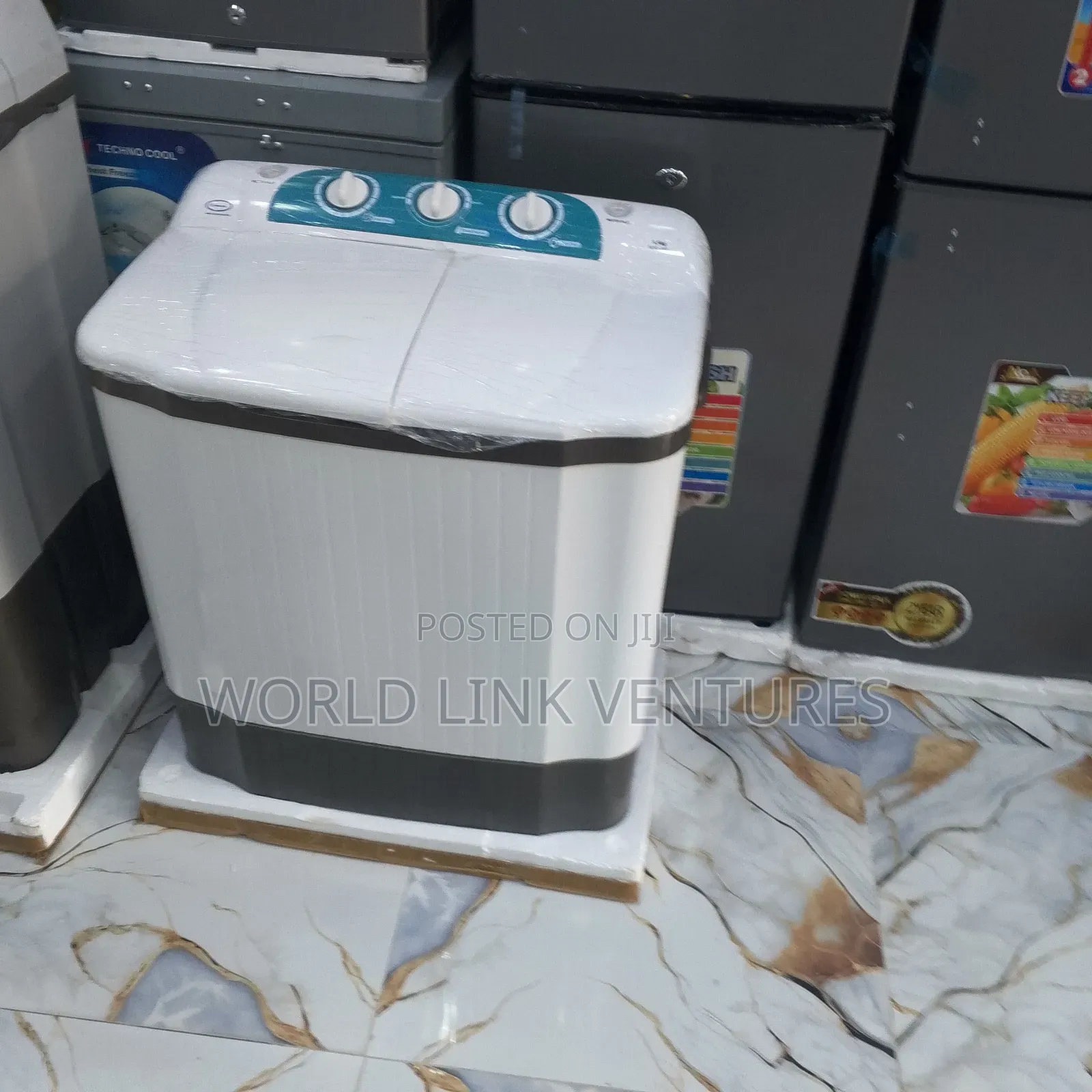 Tekno Cool Twins Tub Washing Machine 5.5 Kg