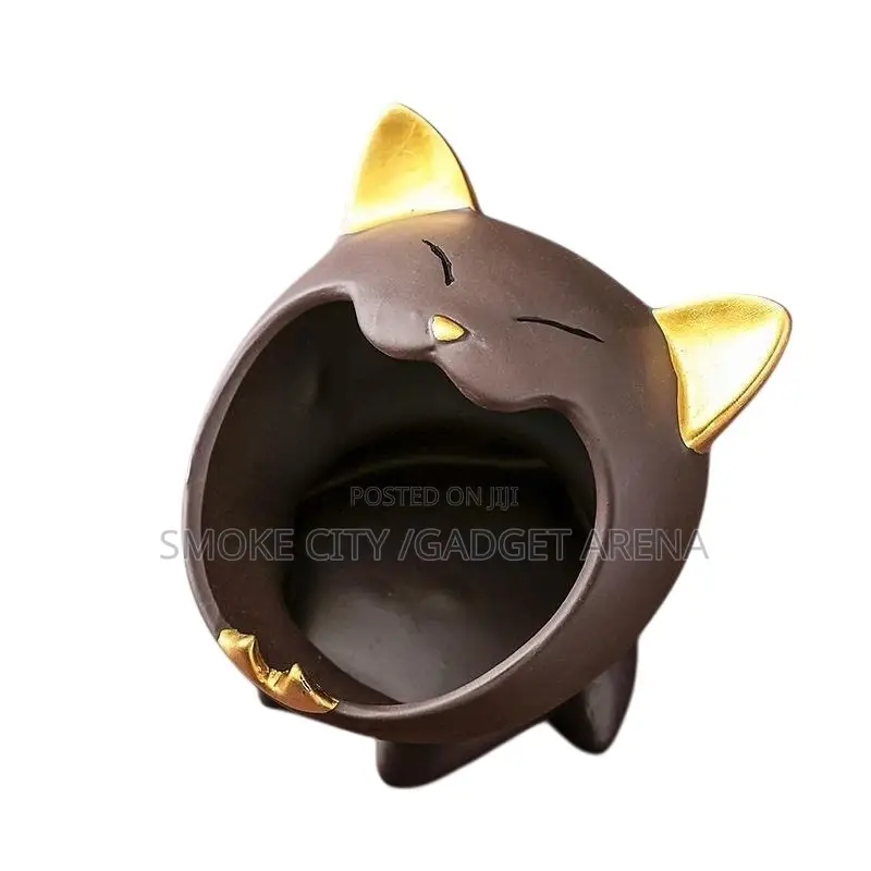 Cute Bulldog and Cattie Ashtray Available in Diff Designs