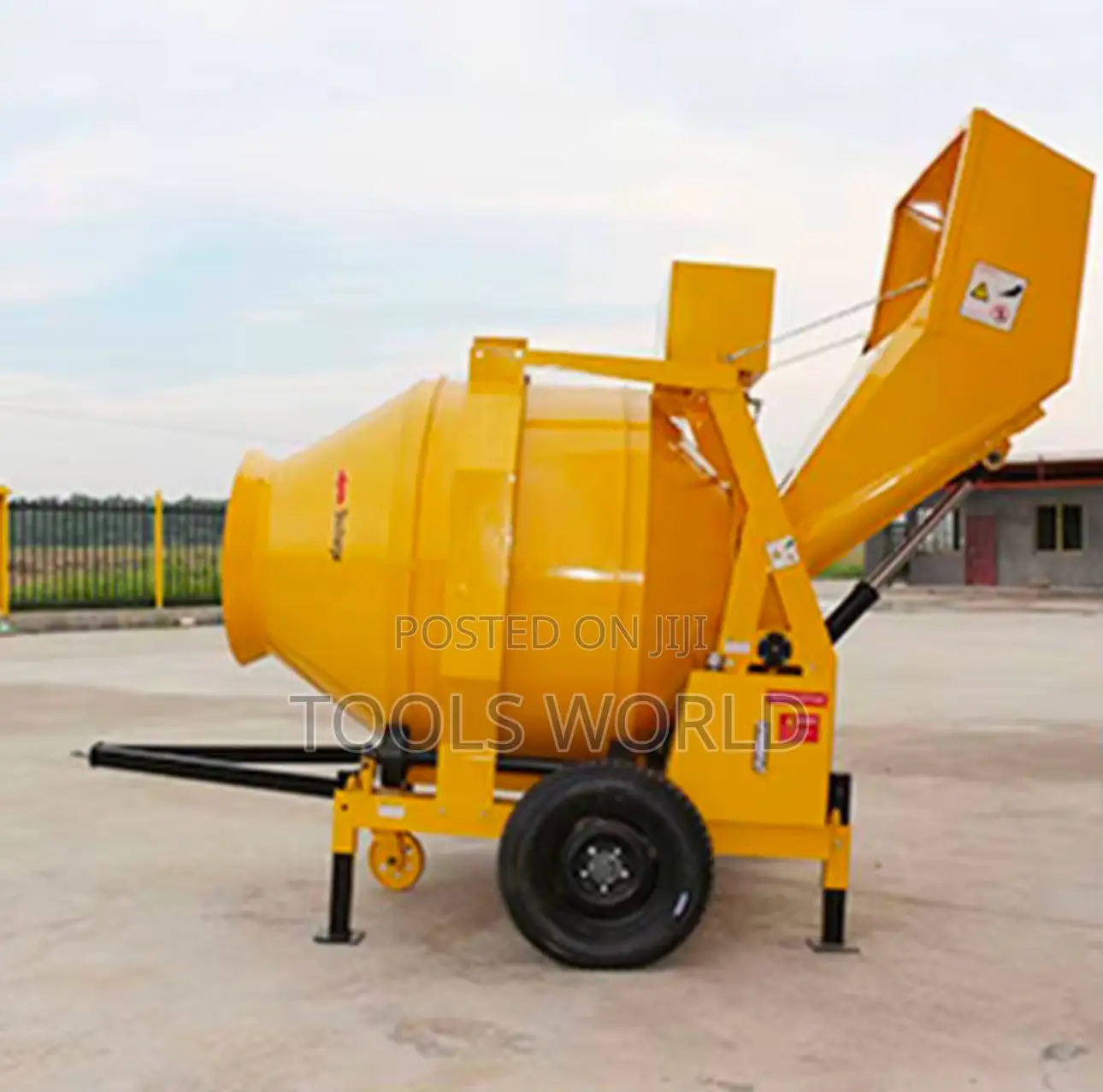 500 Liters Diesel Engine Concrete Mixer – Automatic