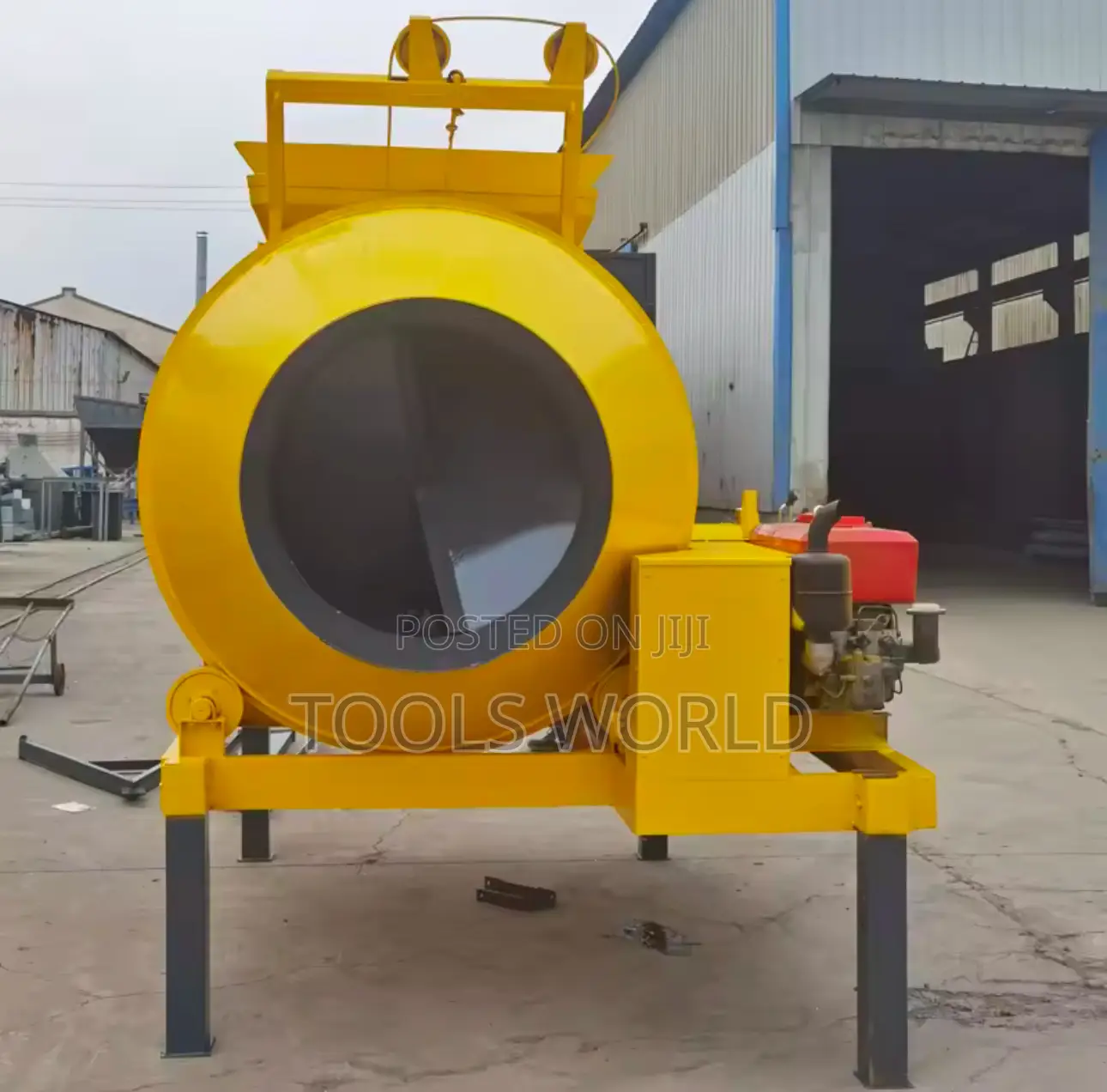 500 Liters Diesel Engine Concrete Mixer – Automatic