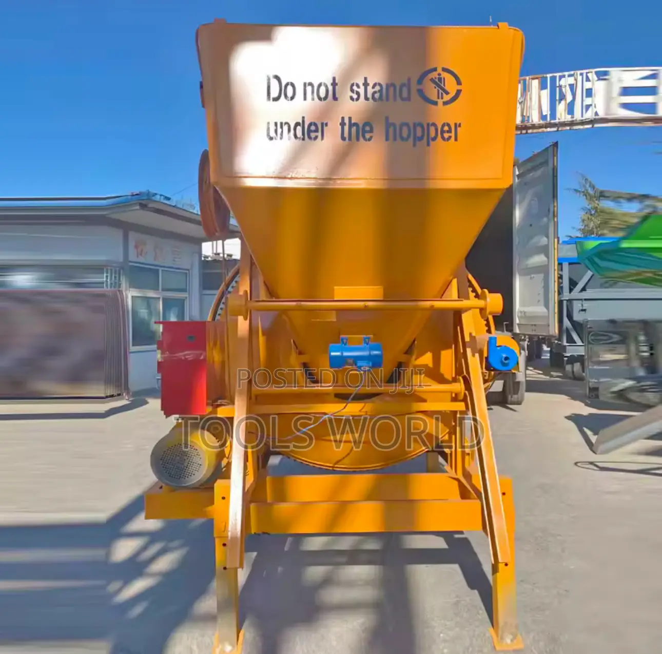 500 Liters Diesel Engine Concrete Mixer – Automatic