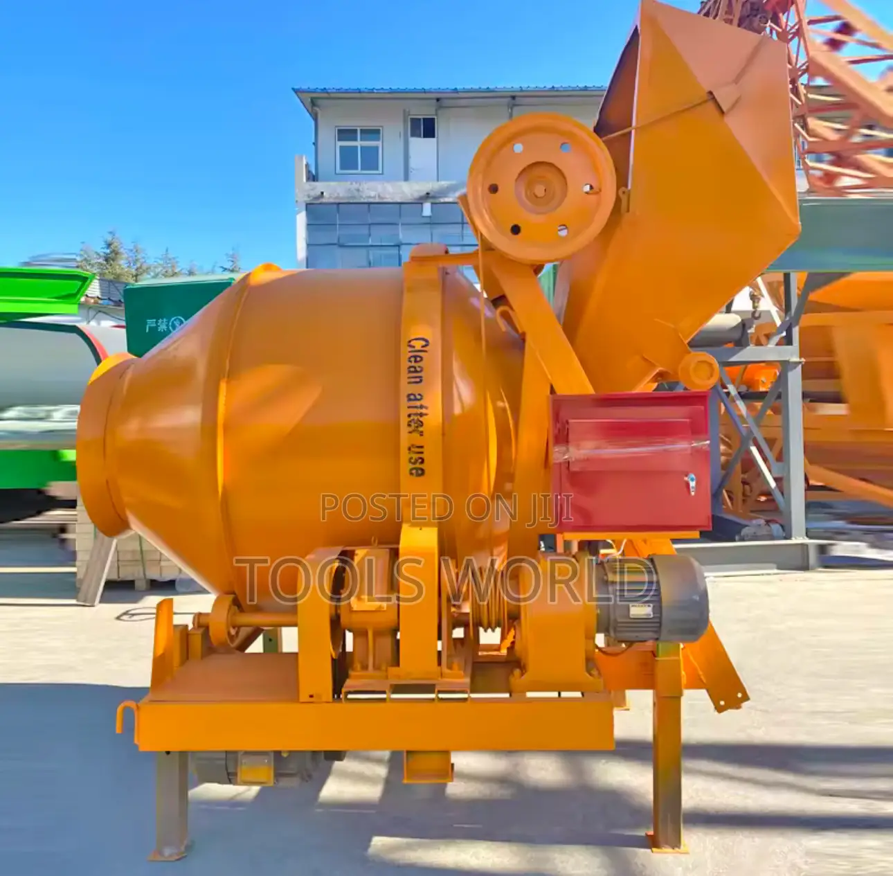 500 Liters Diesel Engine Concrete Mixer – Automatic