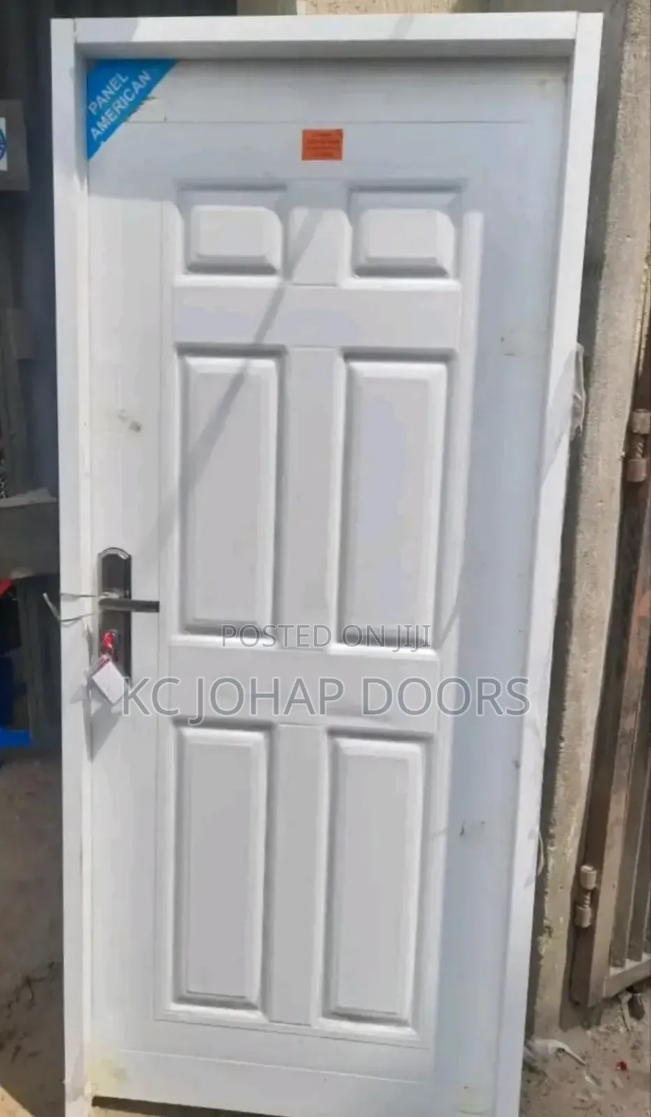 Panel Steel Door for Room