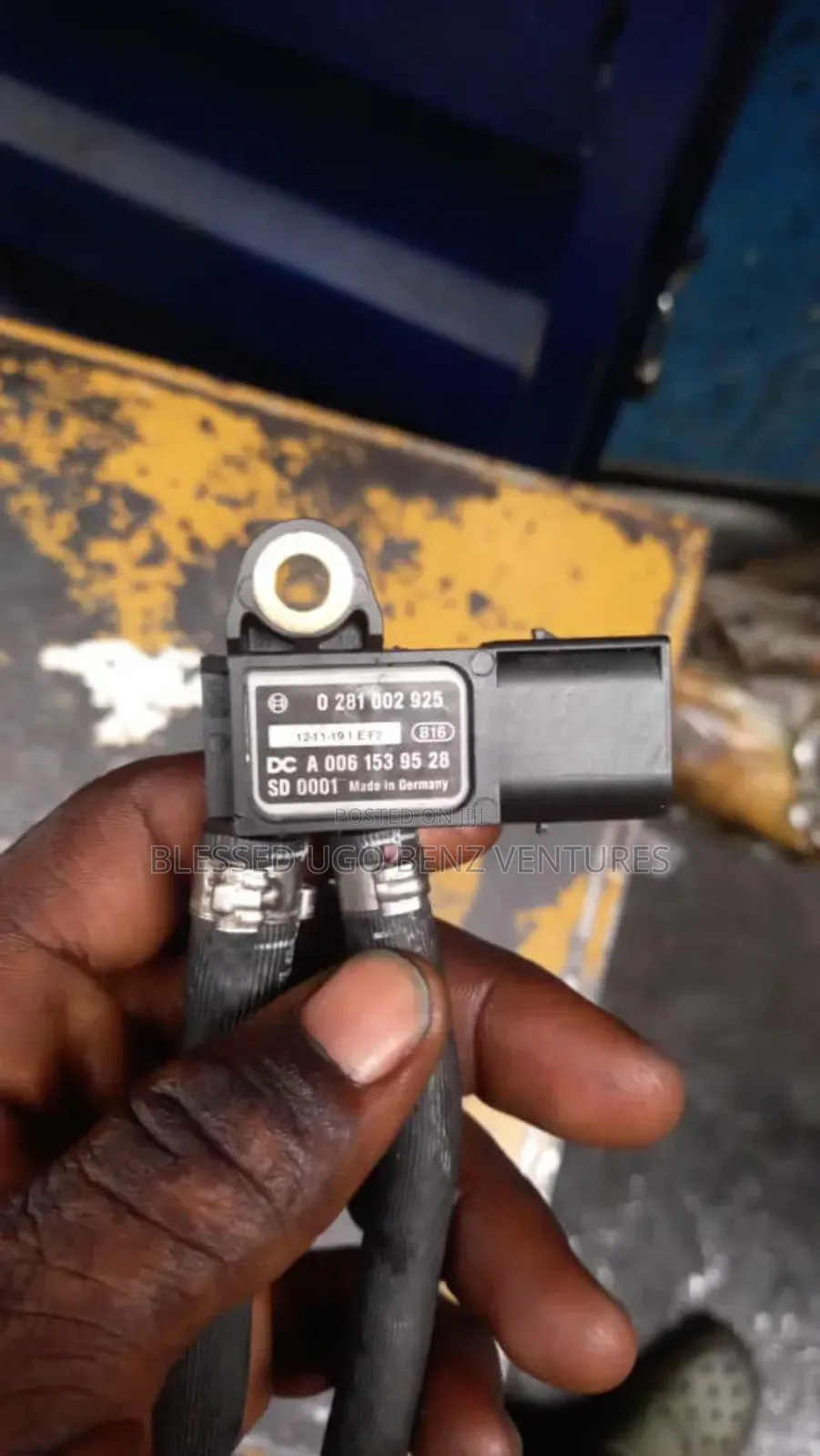 Exhaust Differential Pressure Sensor Mecedez Benz