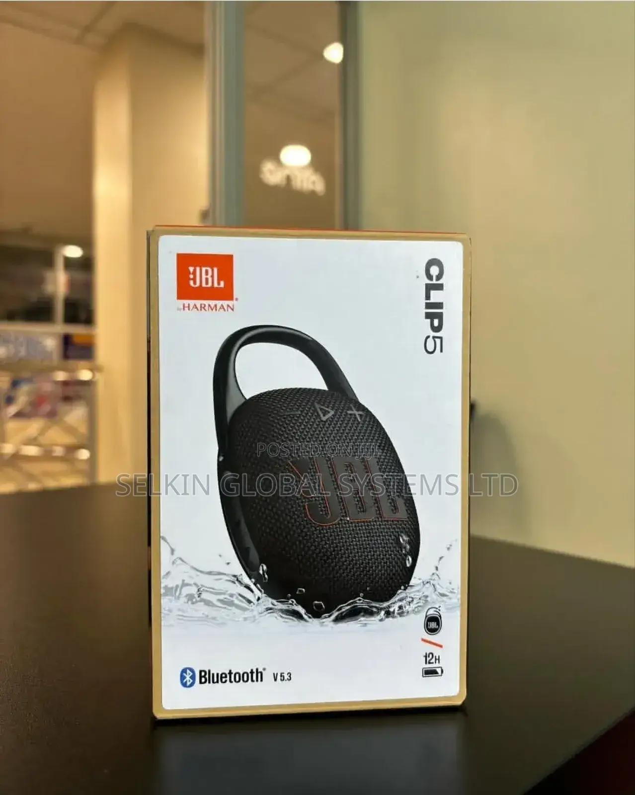 JBL Clip 5 Bluetooth Wireless Speaker