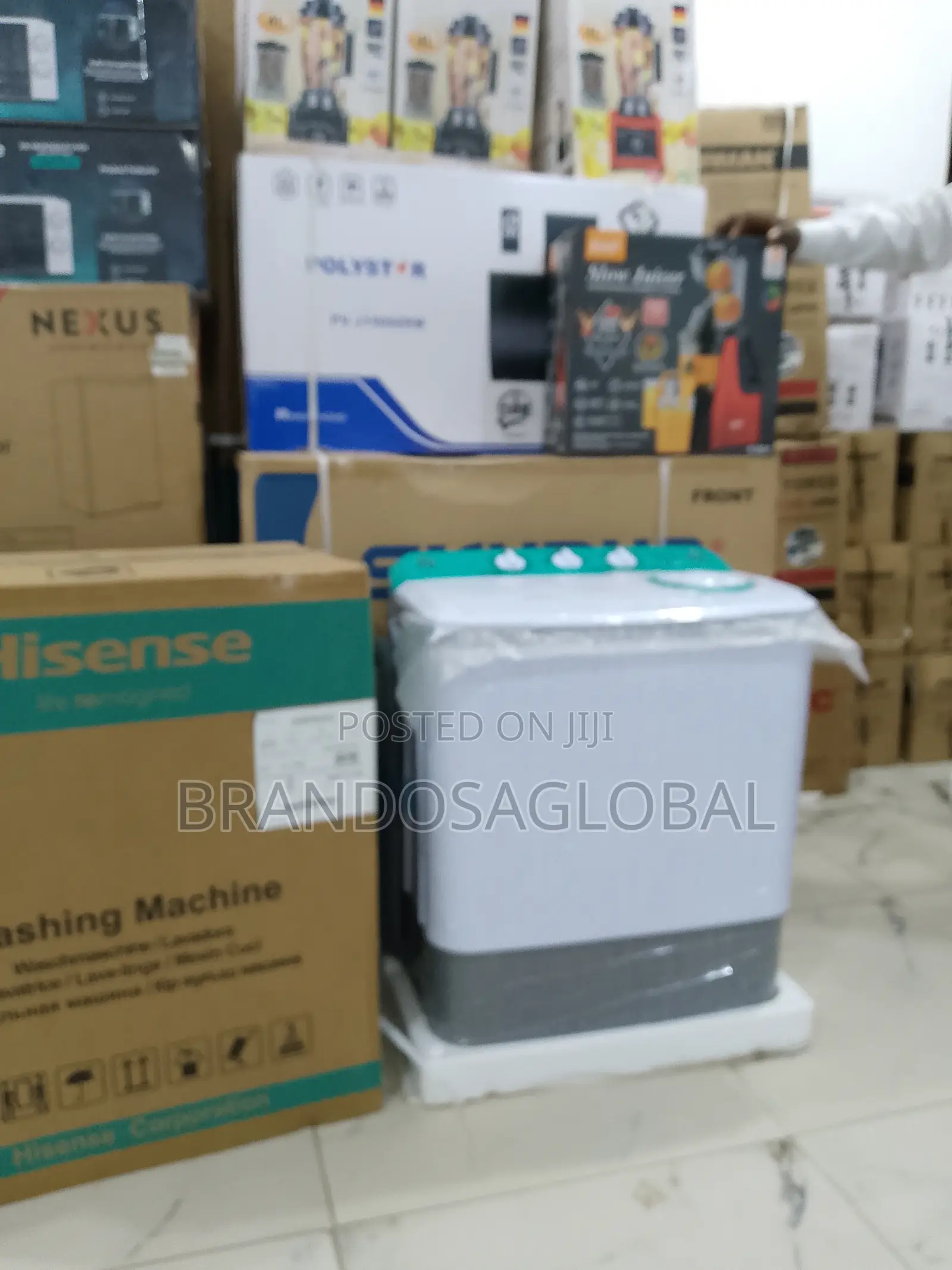 Hisense Top Load Twin Tub 5kg (Wspa503) Washing Machine