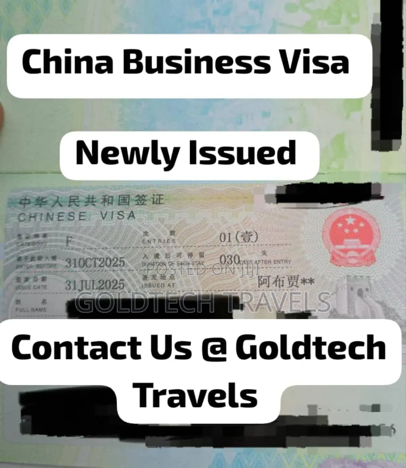 China Canton Fair 3 Months Business Visa Package Available