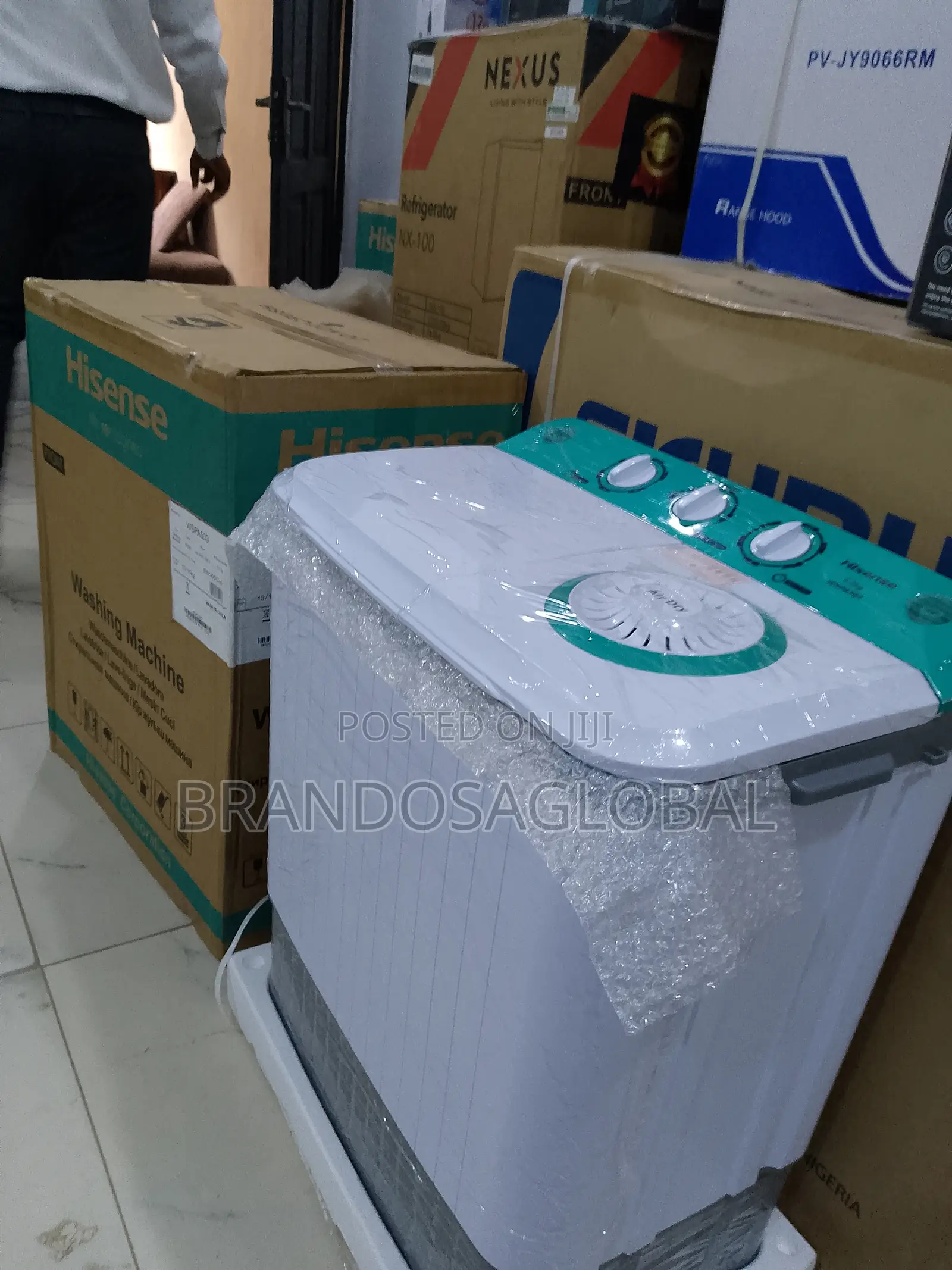 Hisense 5kg Twin Tub Top Loader Washing Machine | Wm Wspa 503