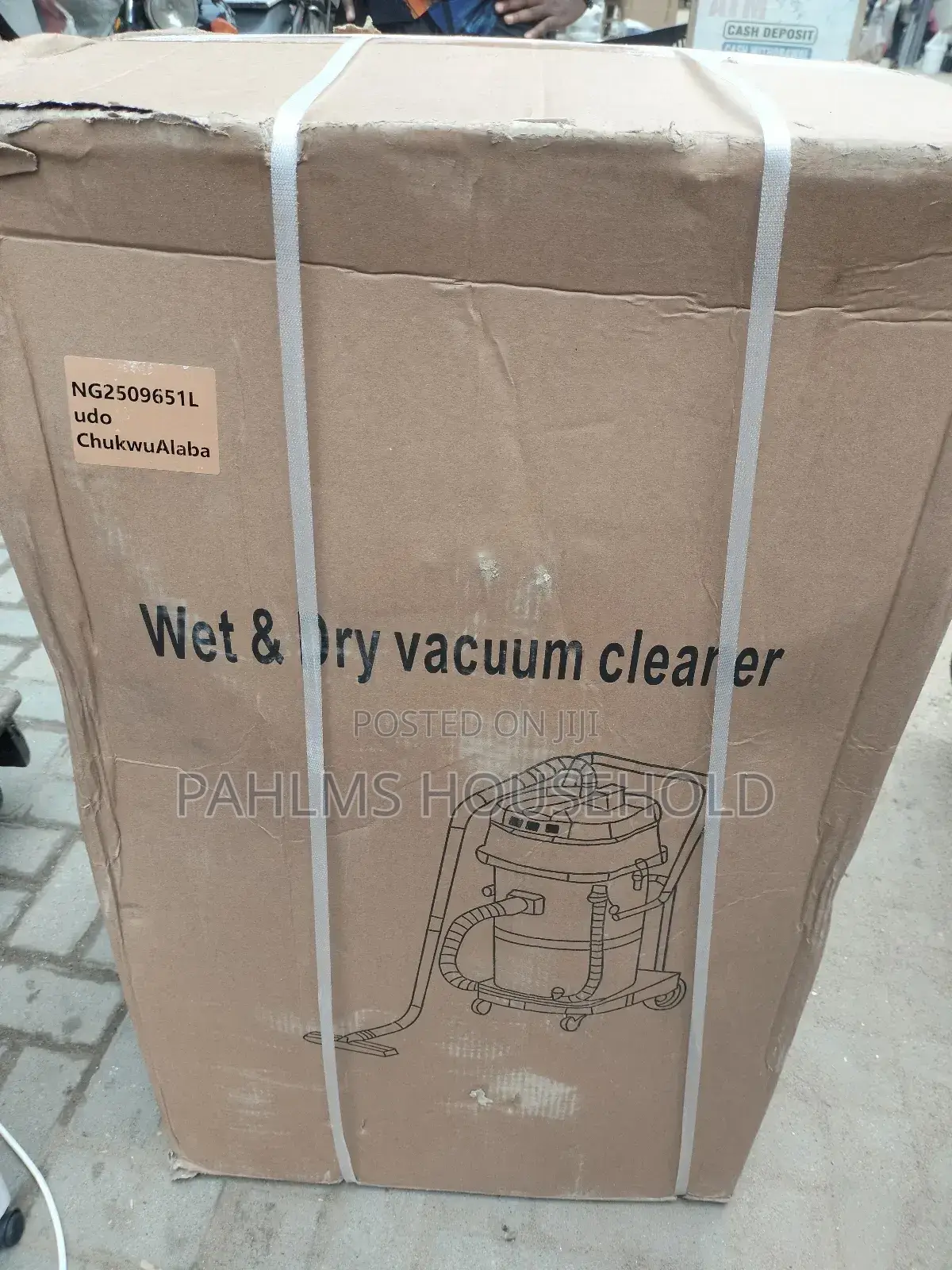 Commercial 80liter Stainless Steel Wet and Dry Vacuum Cleaner