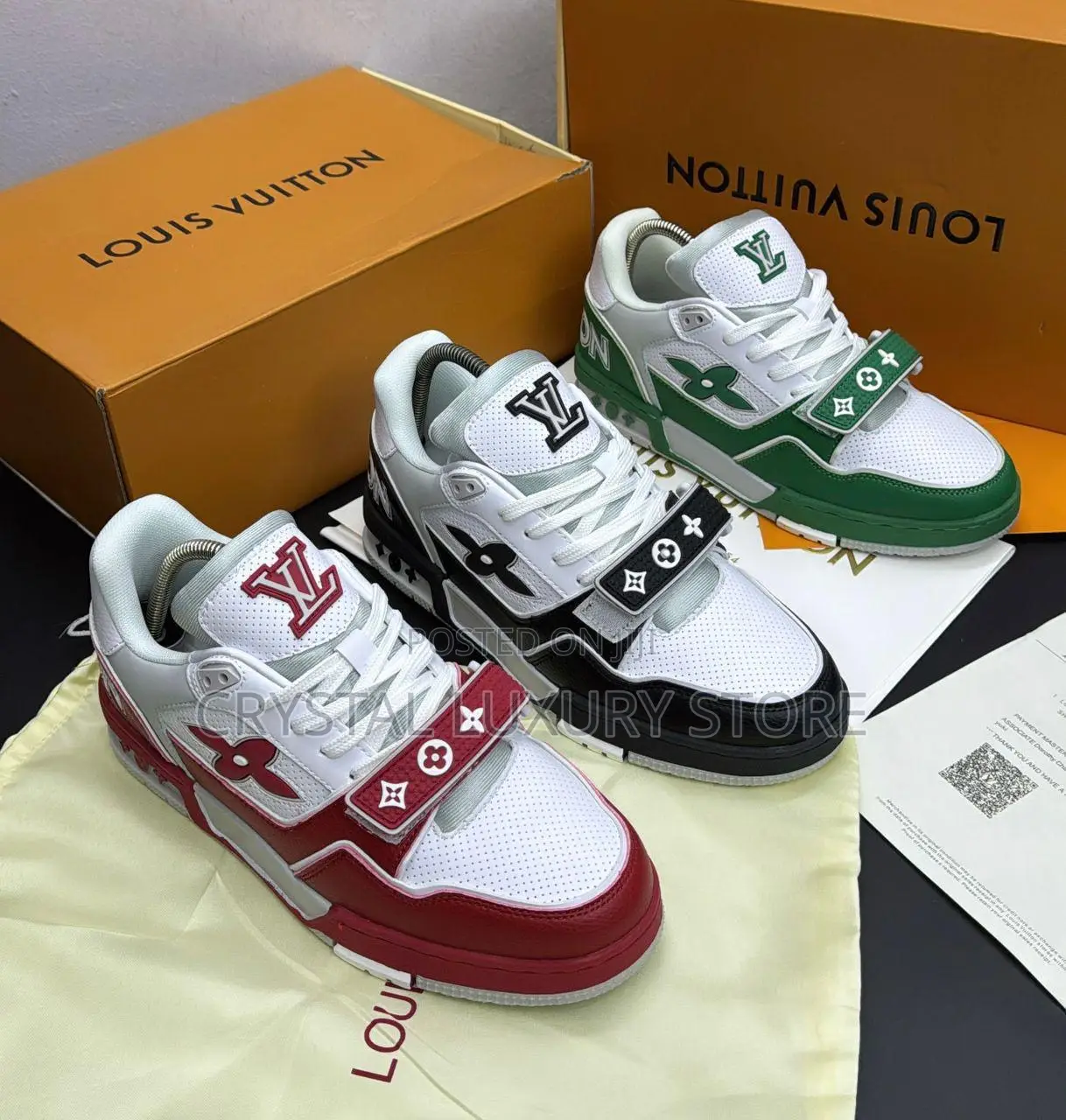 Louis Vuitton Quality Luxury Men Sneakers
