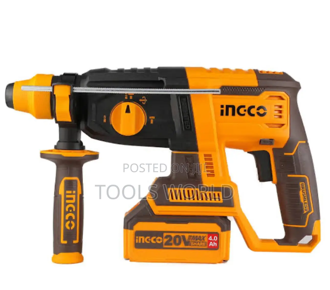 Ingco 26mm (1”) Cordless Rotary Hammer Crhli202287 – Now ₦170,000