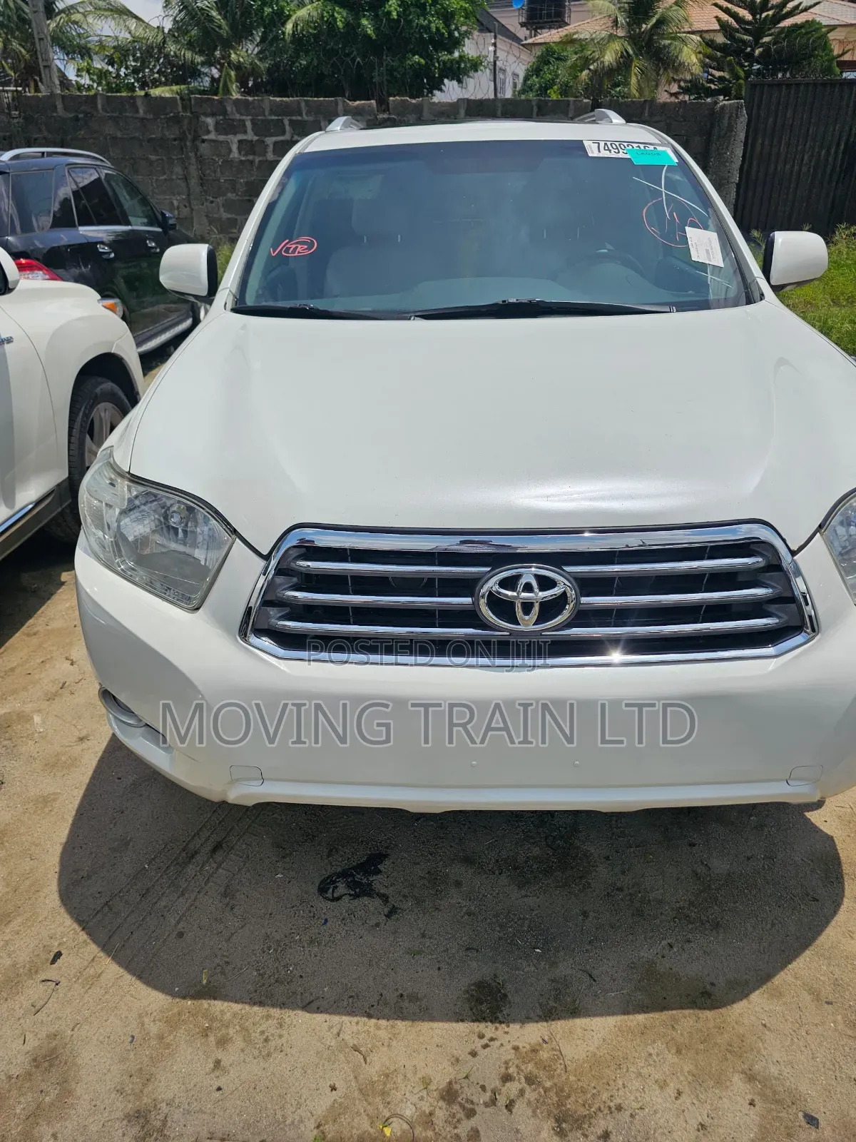 Toyota Highlander Limited 2010 White