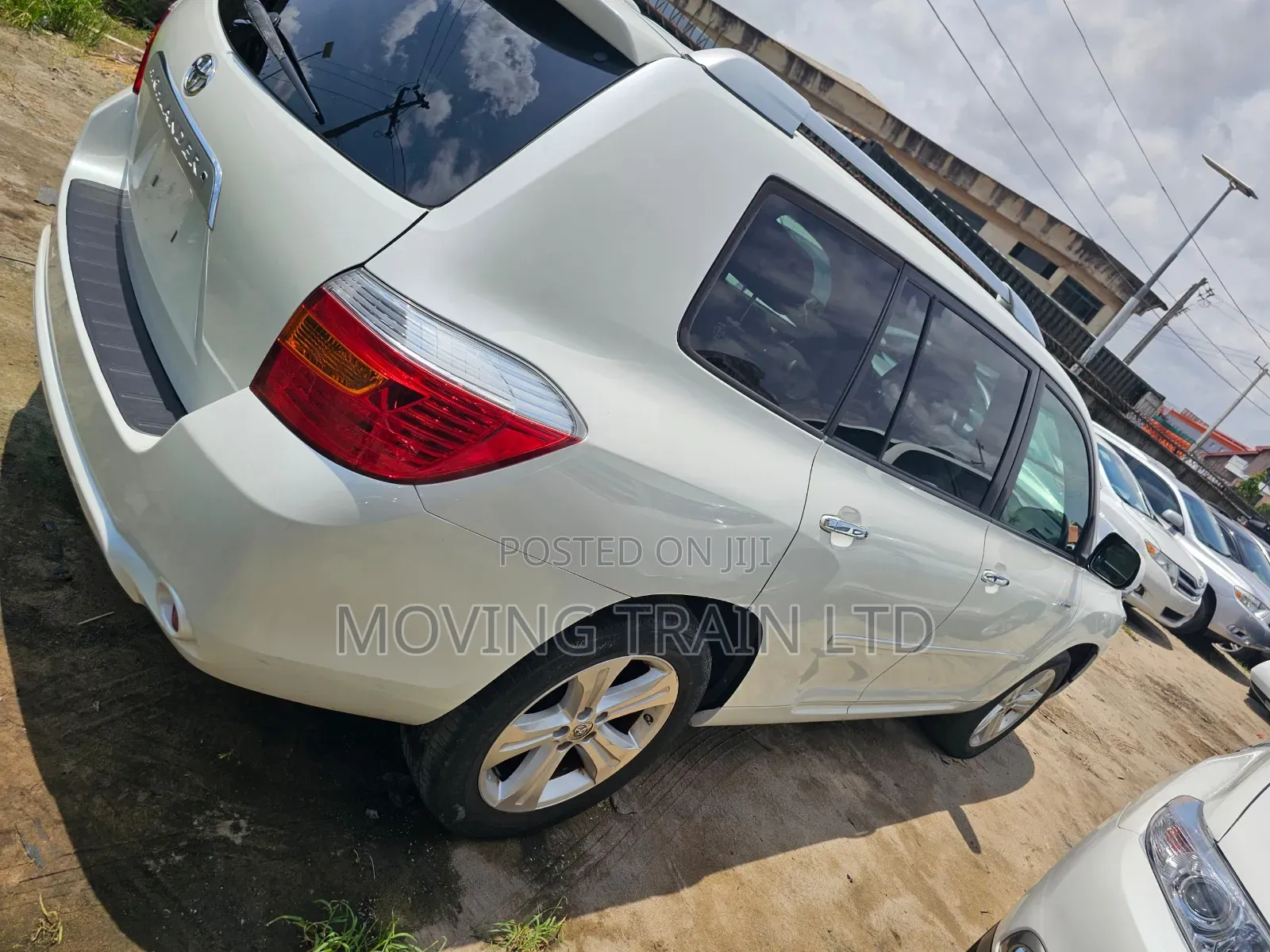 Toyota Highlander Limited 2010 White