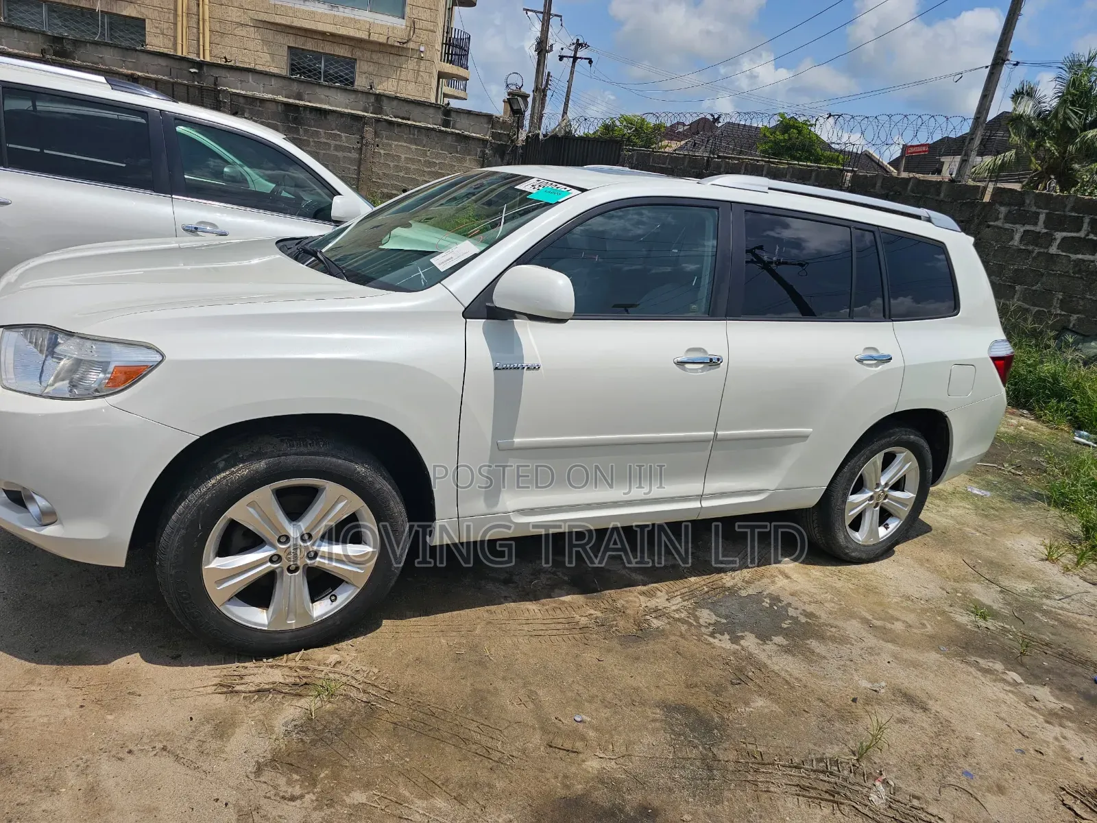 Toyota Highlander Limited 2010 White