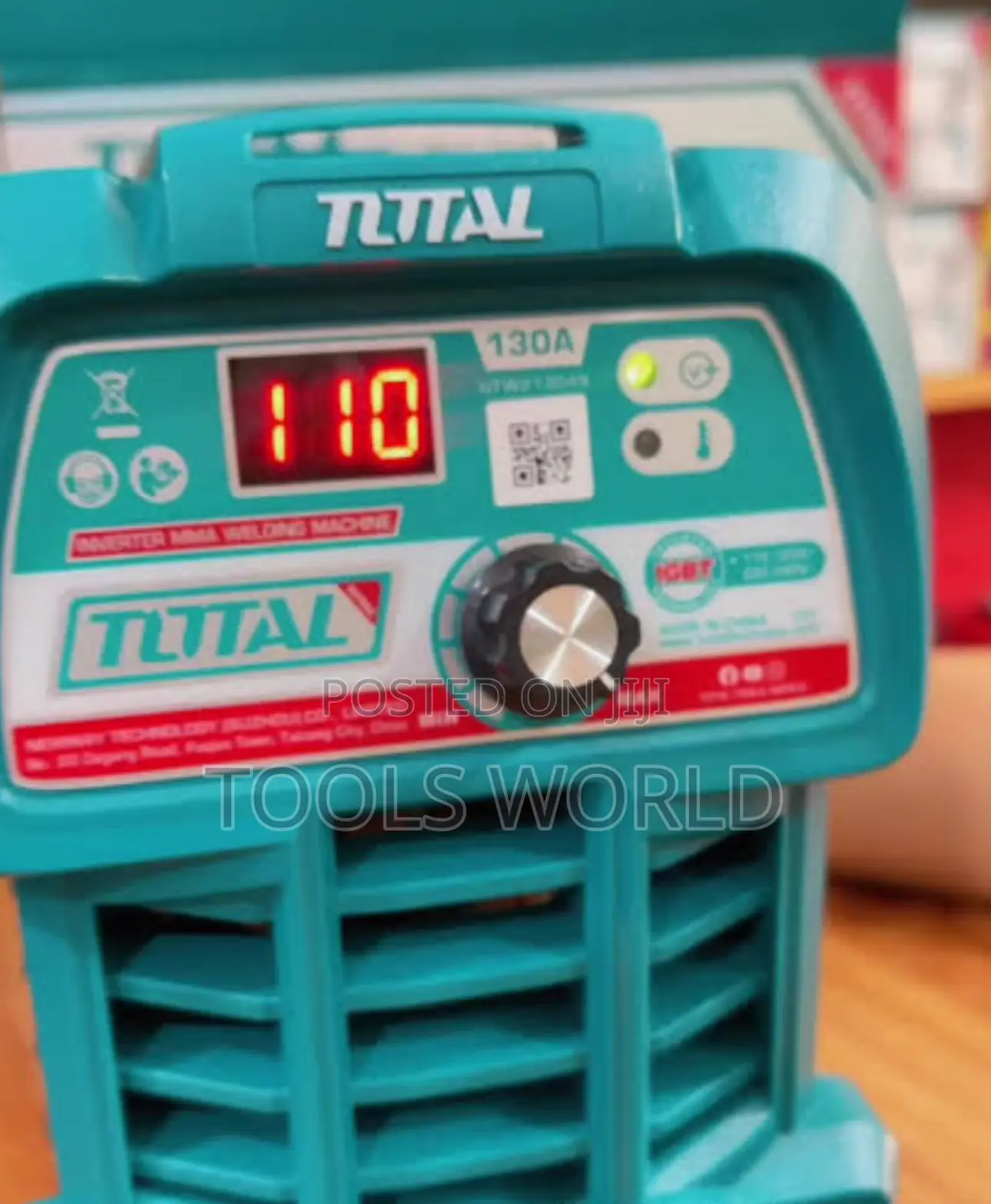 Portable Yet Powerful – Total 130a Mma Welder for Steel Iron Jobs