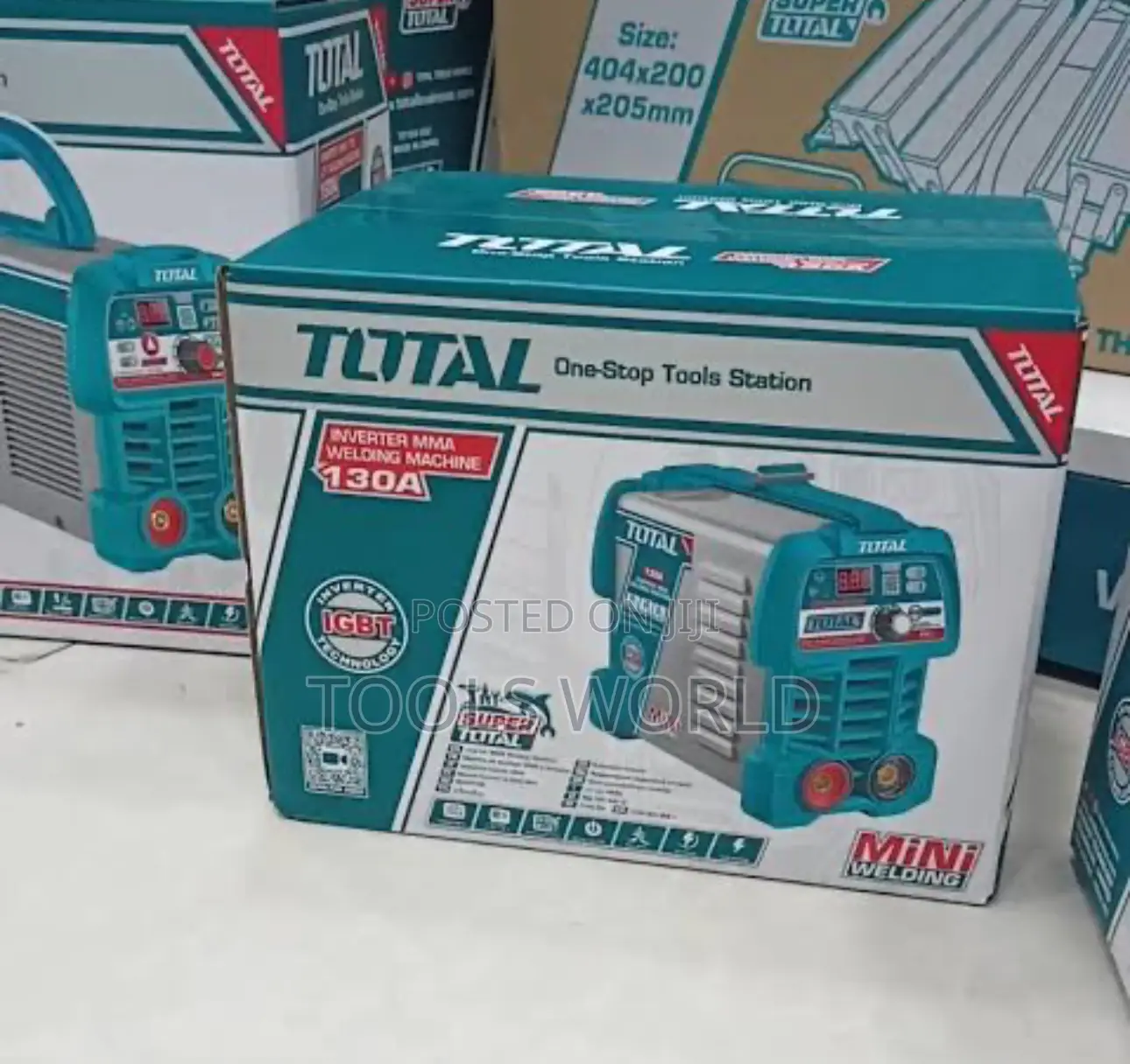 Portable Yet Powerful – Total 130a Mma Welder for Steel Iron Jobs