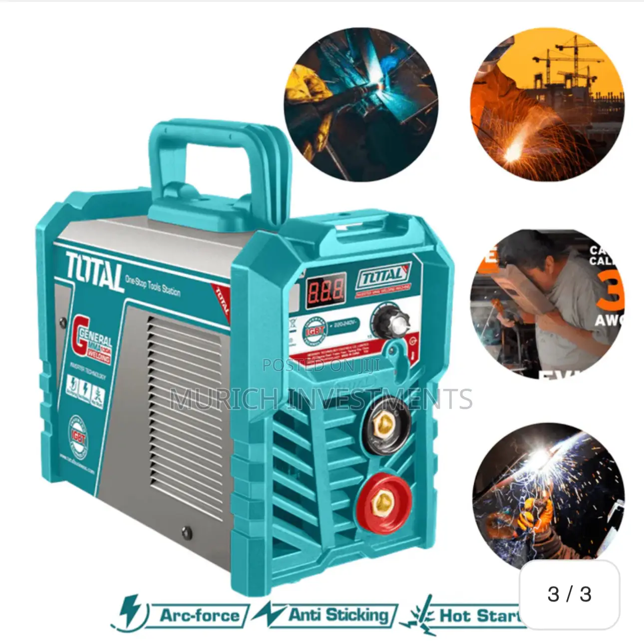 Total Inverter Mma Welding Machine 130a – Tw213028