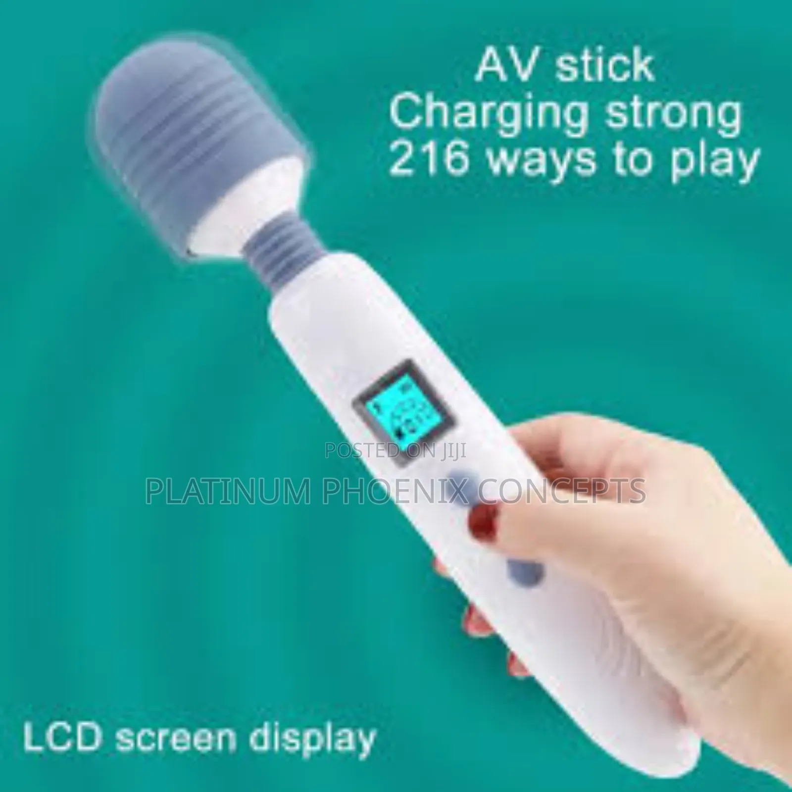 LCD Magic Wand Vibrator