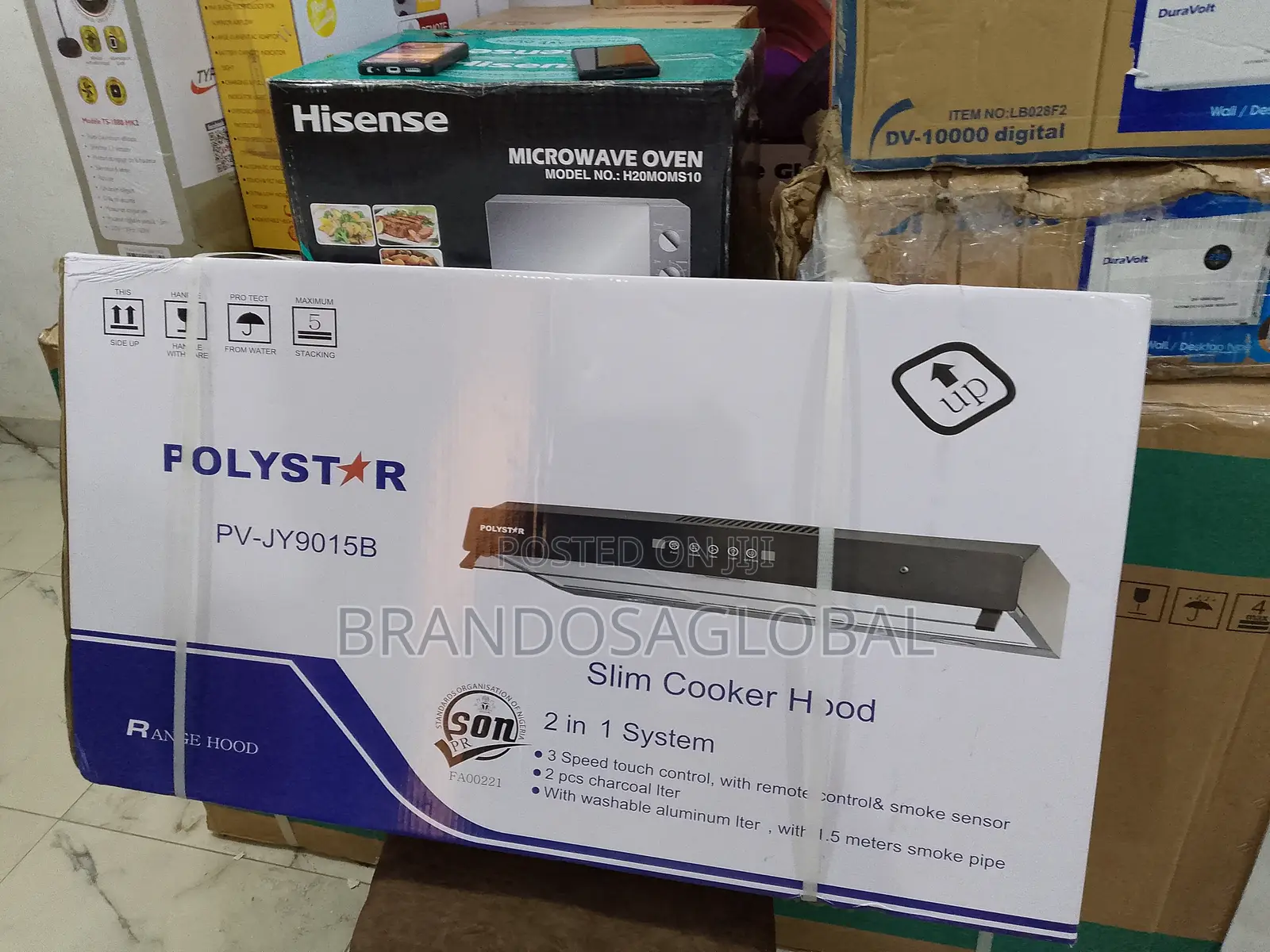 Efficient Slim Hood – Polystar Pv-9015b for Sale