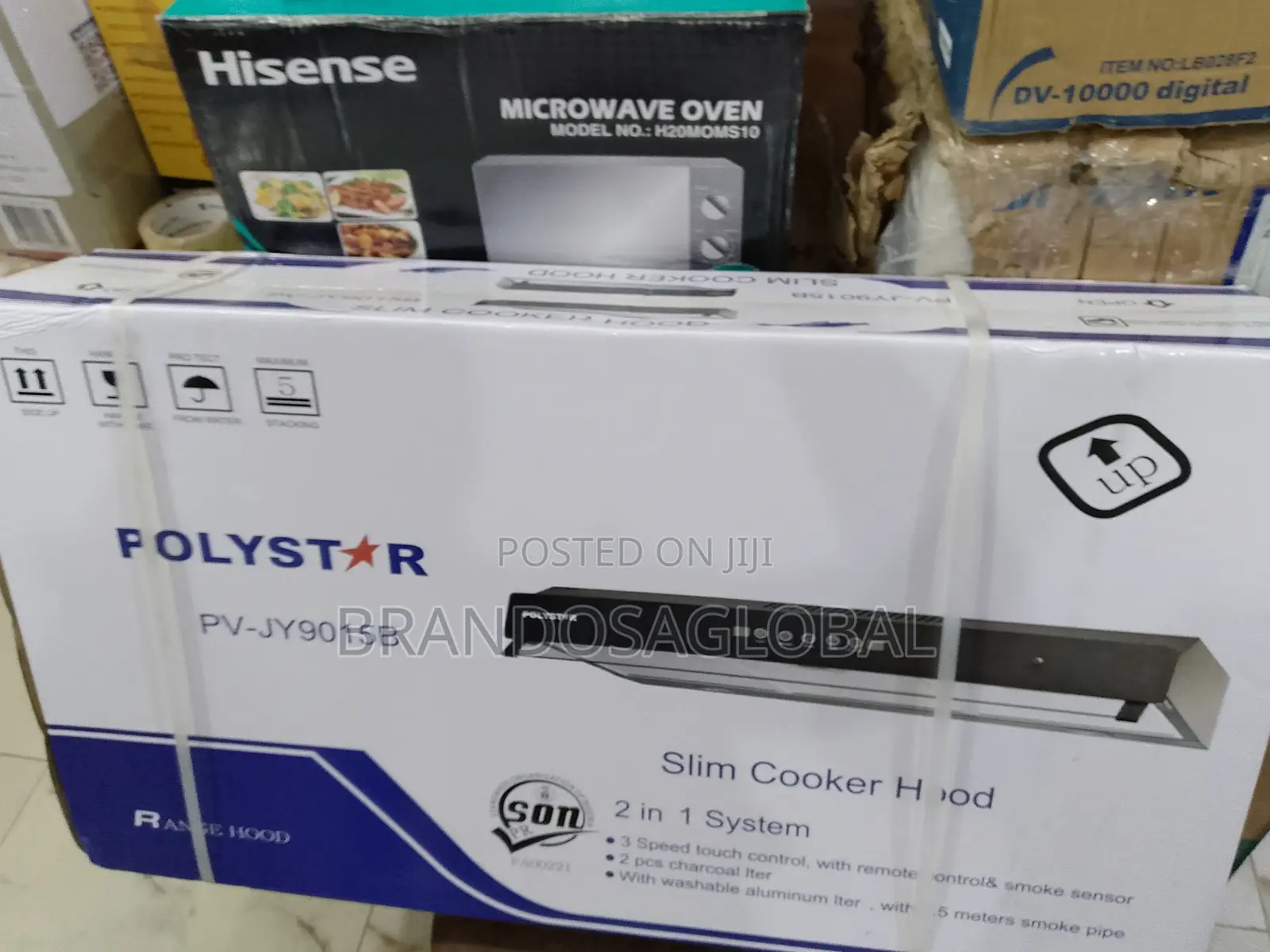 Polystar Pv-9015b Cooker Hood – Elegant Finish