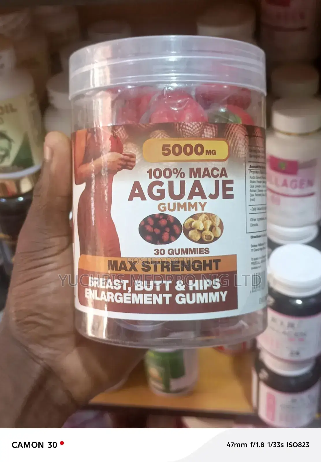 100% Maca Aguaje Gummy