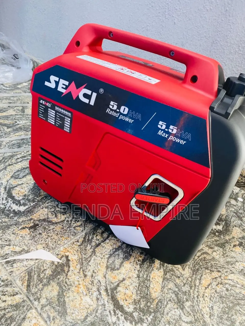 Senci Soundproof Inverter Generator. 5kva