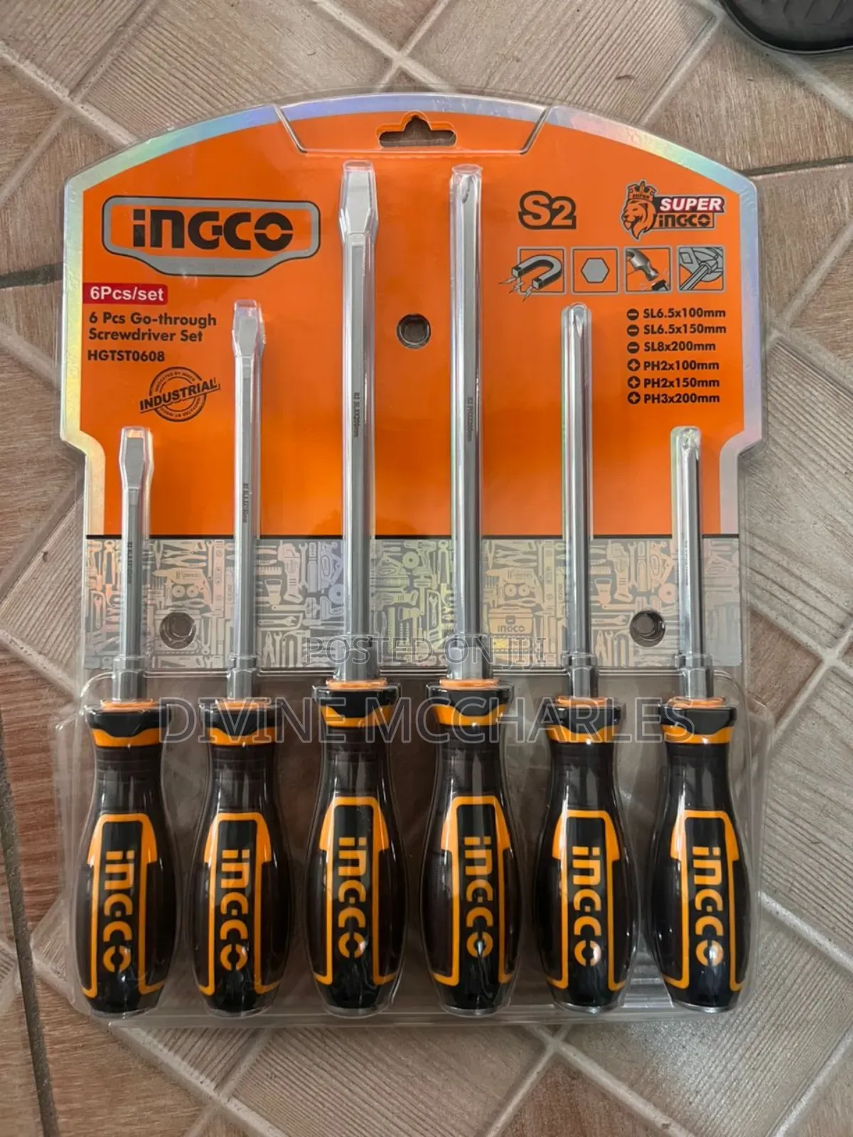 Hgtst0608 Screw Driver Set
