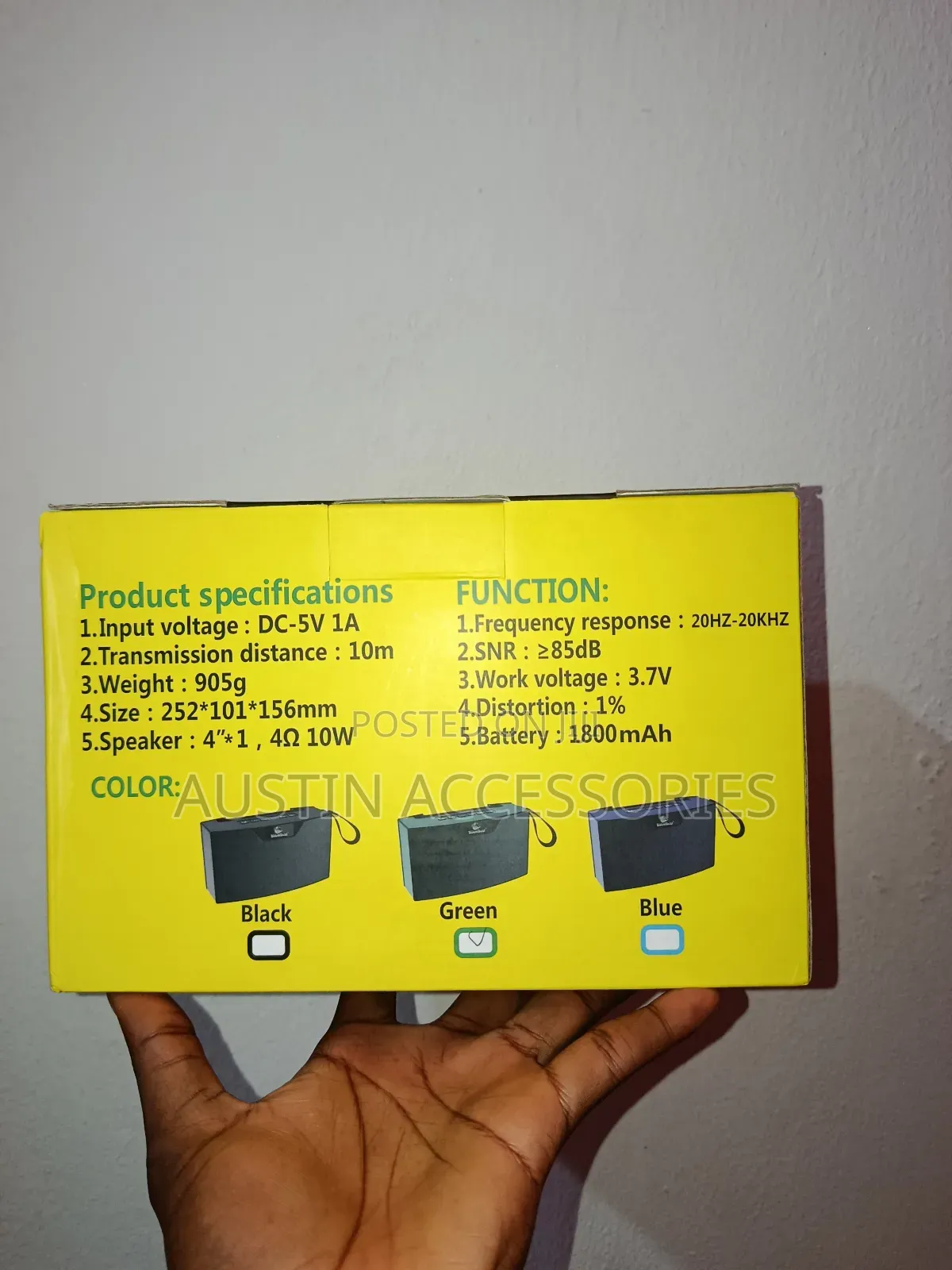 Boombest Super Bass Wireless Speaker