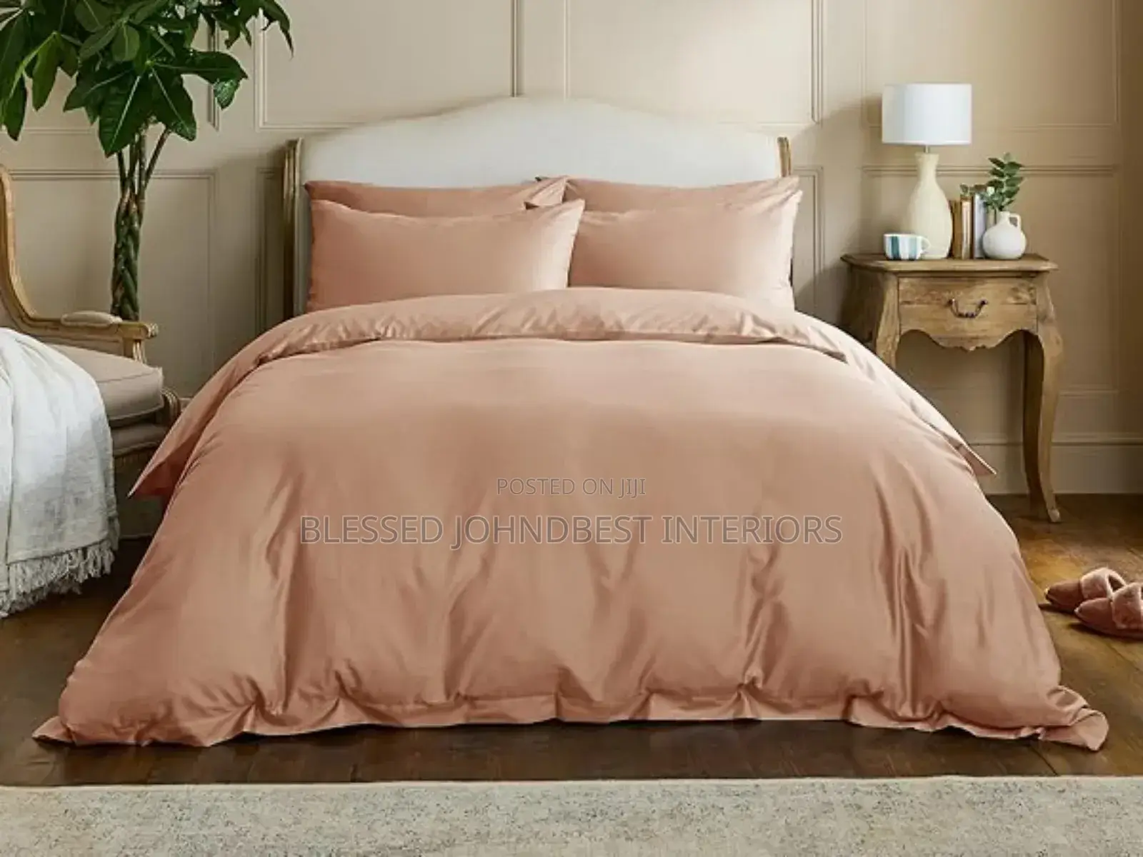 Quality  Duvet, Duvet Cover, And Bedsheet With 4 Pillowcases