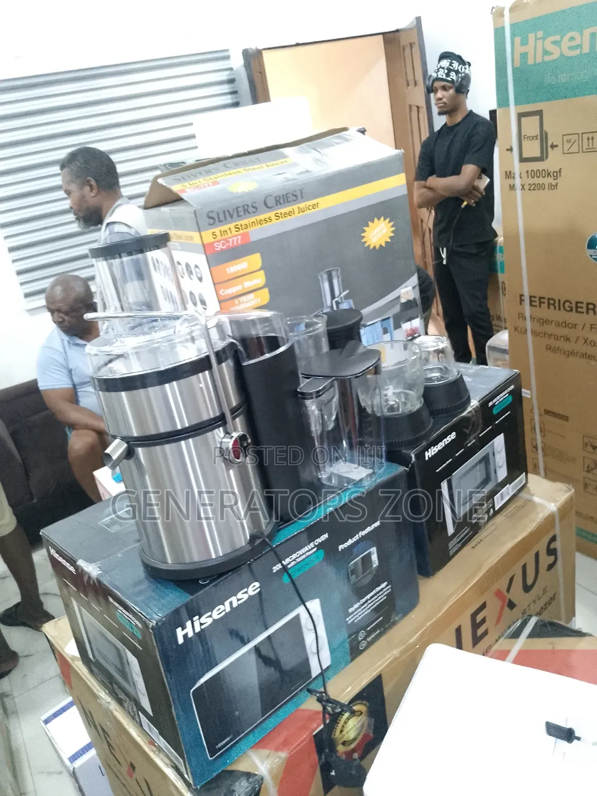 Silver Crest Professional Juice Extractor – High Speed
